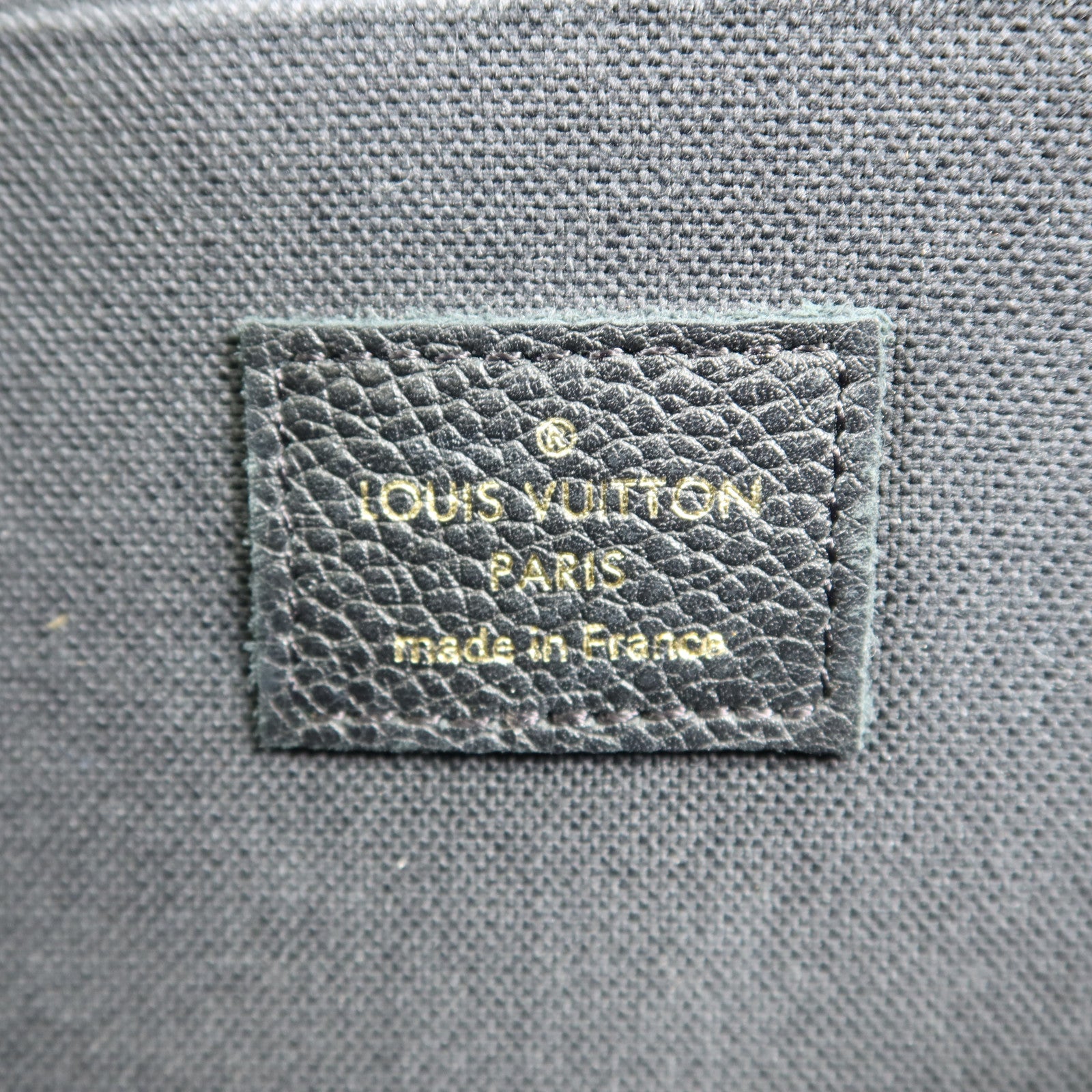 LOUIS VUITTON 【激減優惠】Monogram Empreinte Felicie Pochette 金扣鏈帶肩背袋