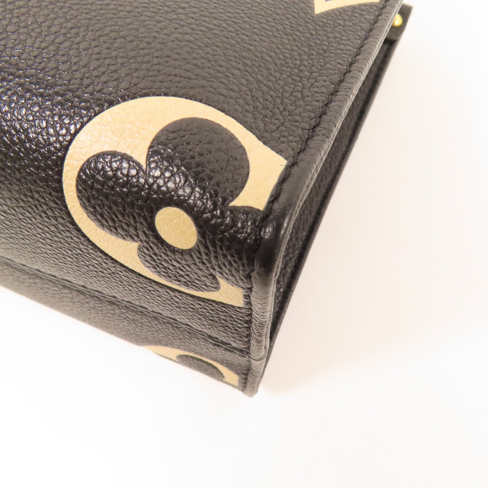 LOUIS VUITTON Monogram Empreinte On The Go PM金扣手挽肩背兩用袋