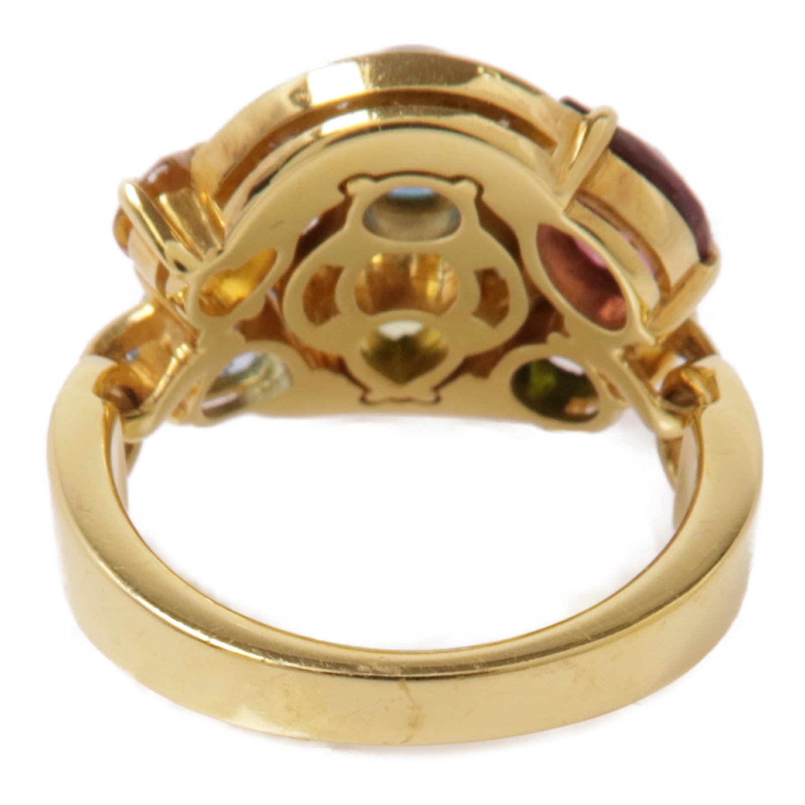 BVLGARI 18K黃金Astraire戒指US#6