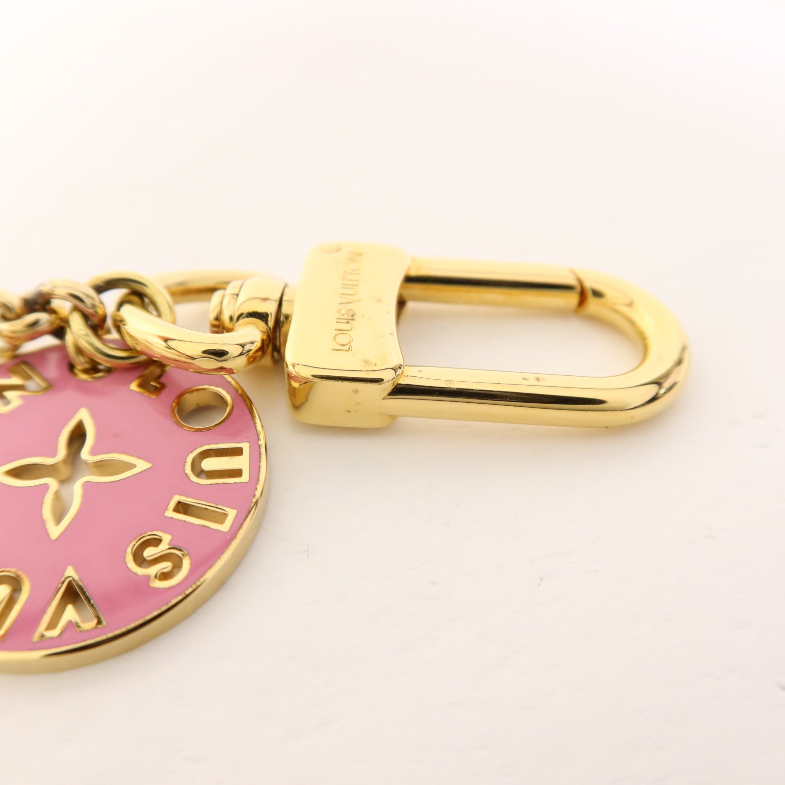 LOUIS VUITTON 金屬Charm金扣鎖匙扣