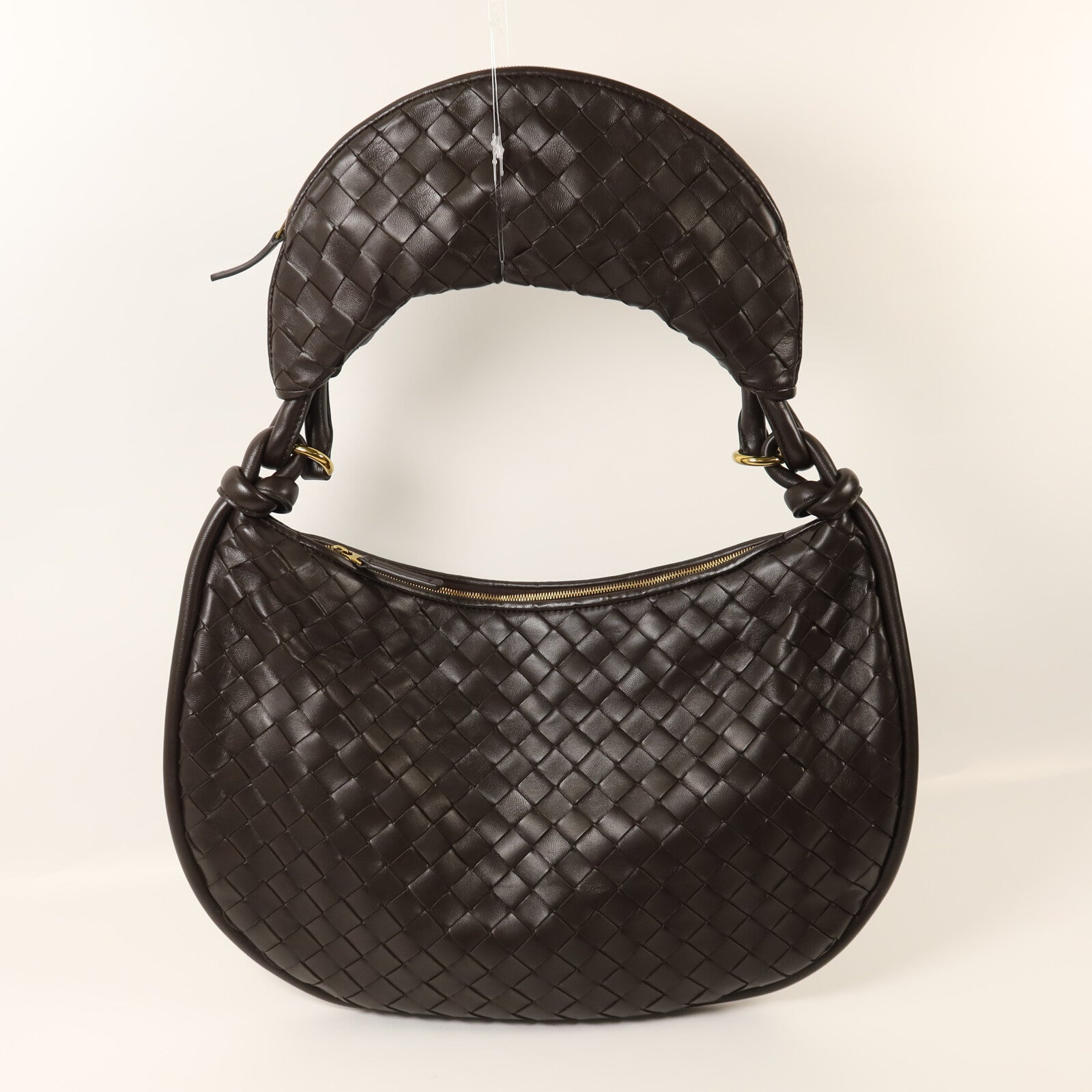 BOTTEGA VENETA 羊皮皮革Gemelli金扣肩背袋