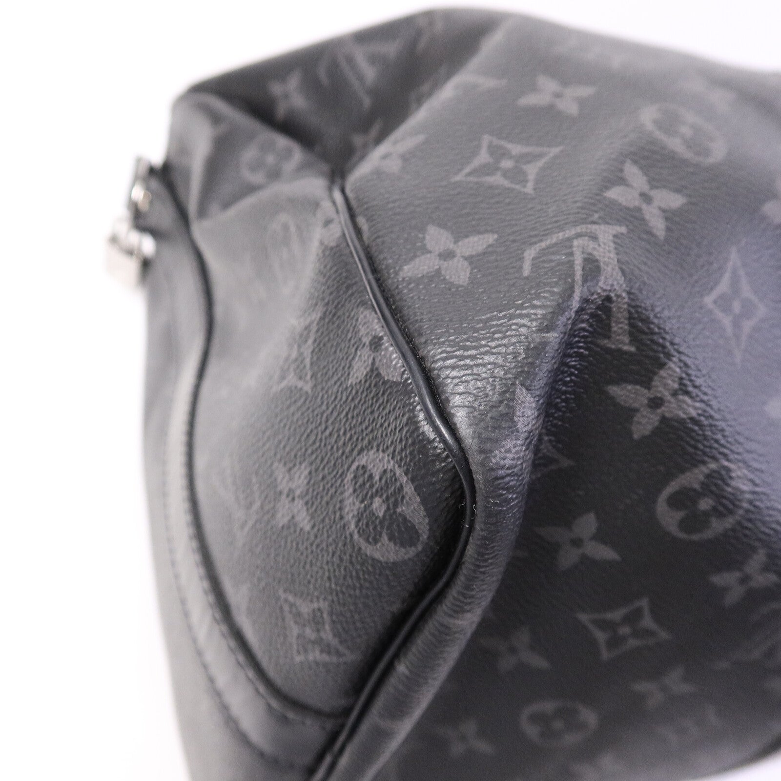 LOUIS VUITTON Monogram Eclipse Keepall 45 Bandoulie手挽肩背兩用袋