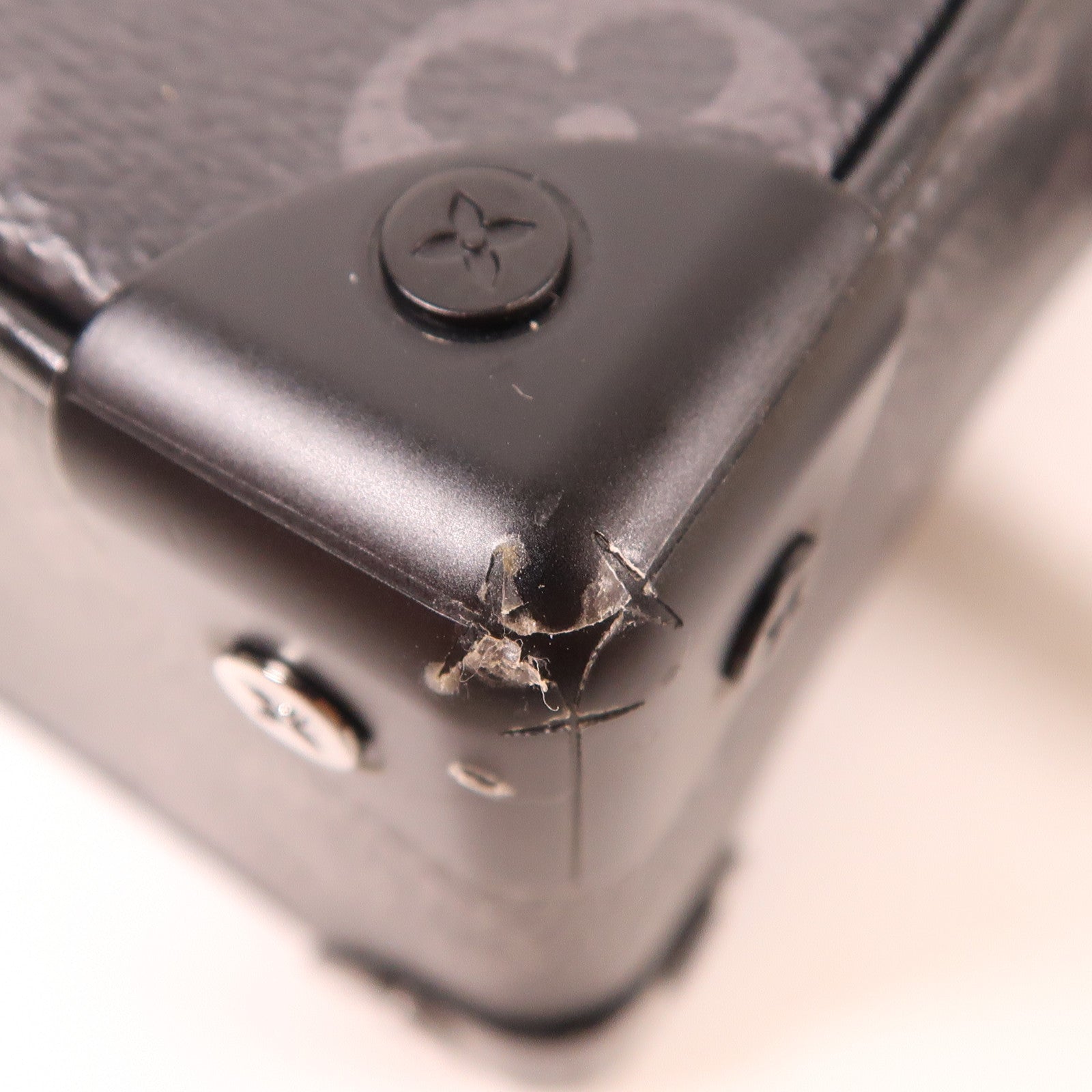 LOUIS VUITTON Monogram Eclipse Mini Soft Trunk肩背袋
