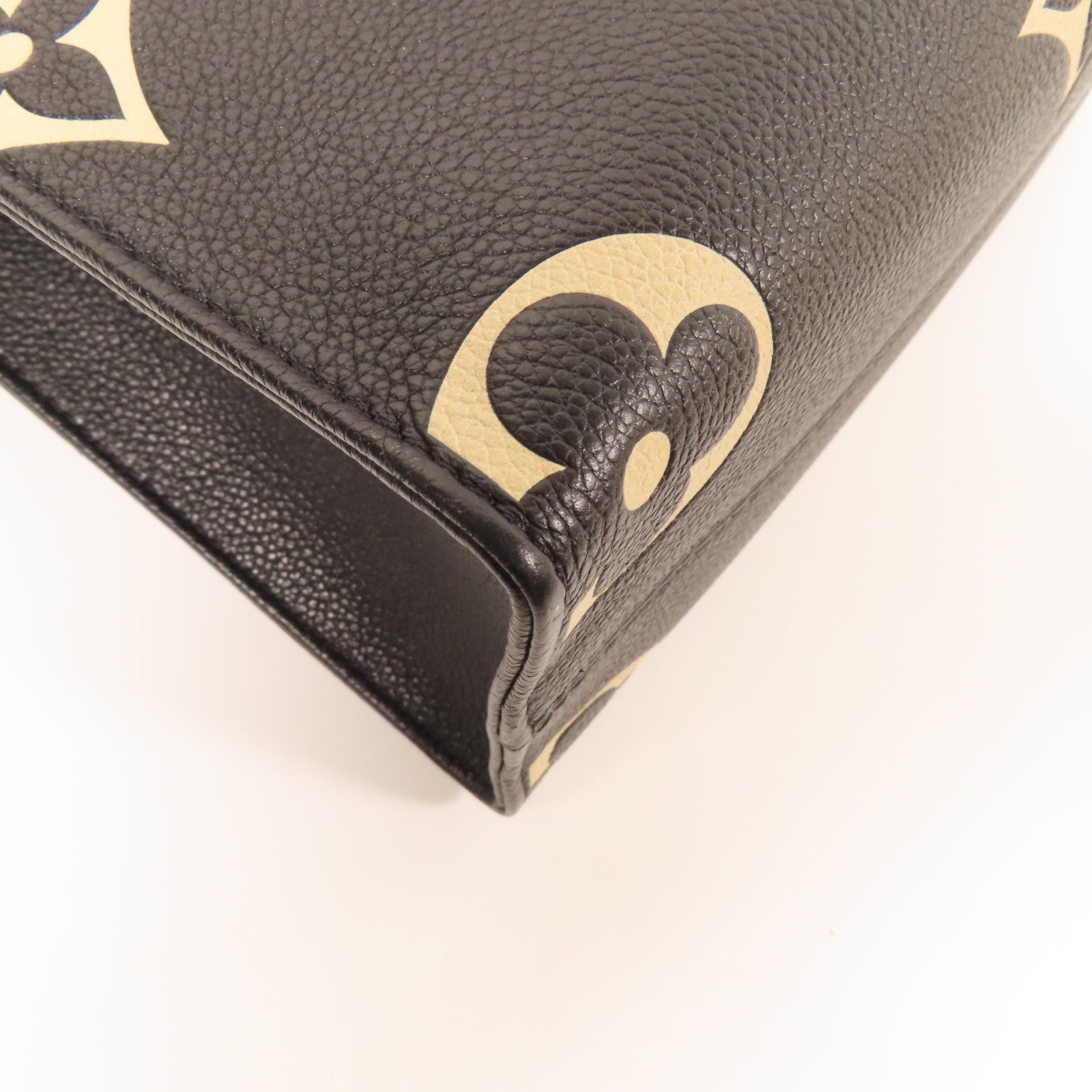LOUIS VUITTON Monogram Empreinte On The Go PM金扣手挽肩背兩用袋