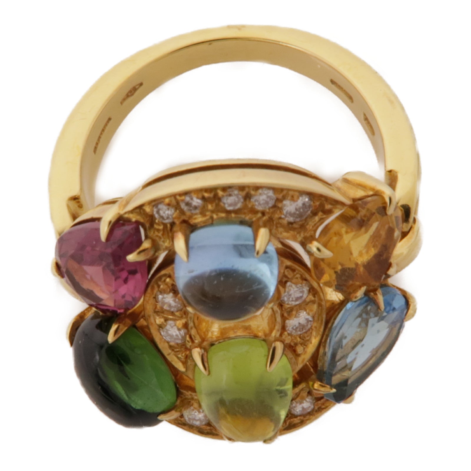 BVLGARI 18K黃金Astraire戒指US#6