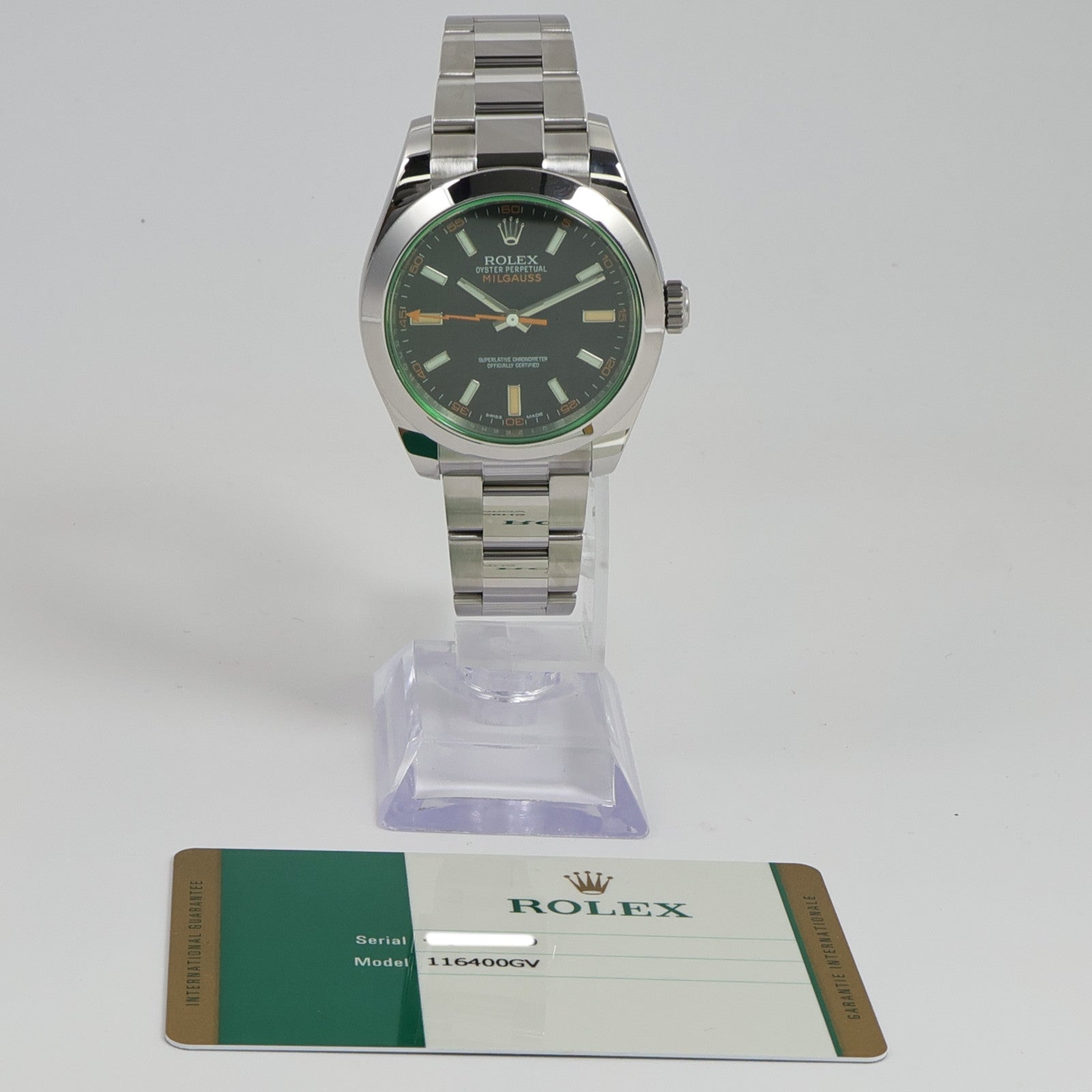 ROLEX Milgauss 116400GV