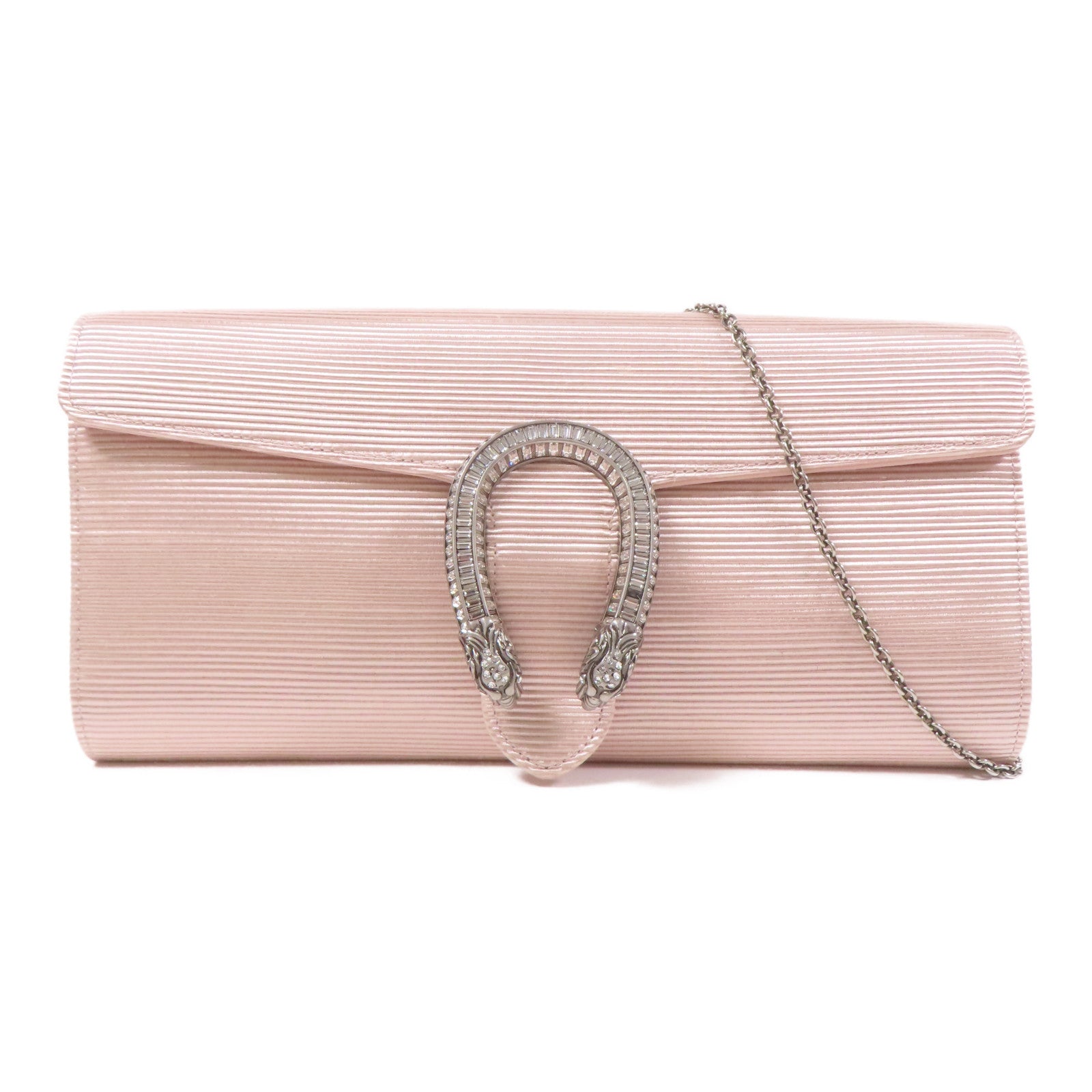 GUCCI GG SHW Shoulder Bag 731751 Satin Pink