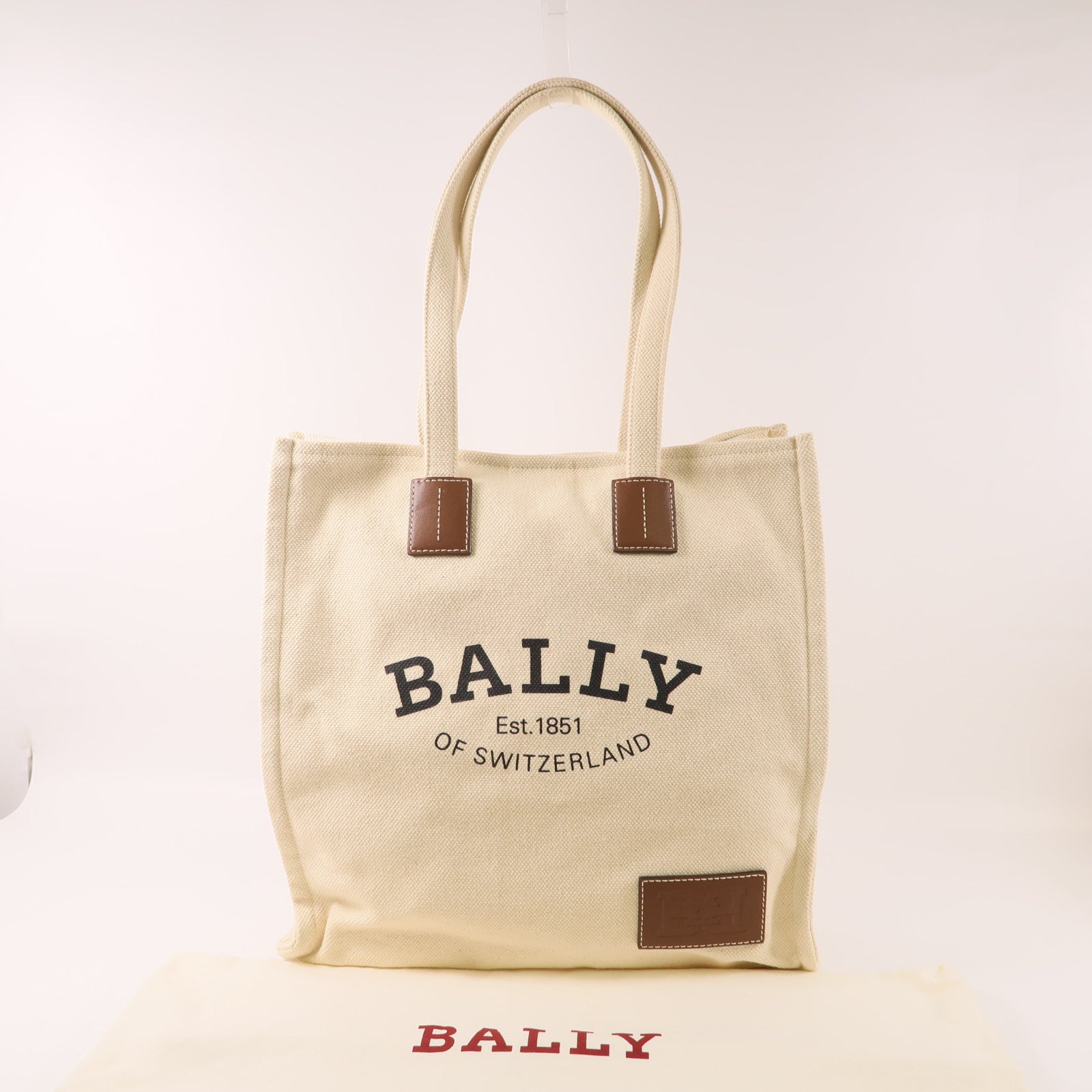 BALLY 帆布Tote Bag肩背袋