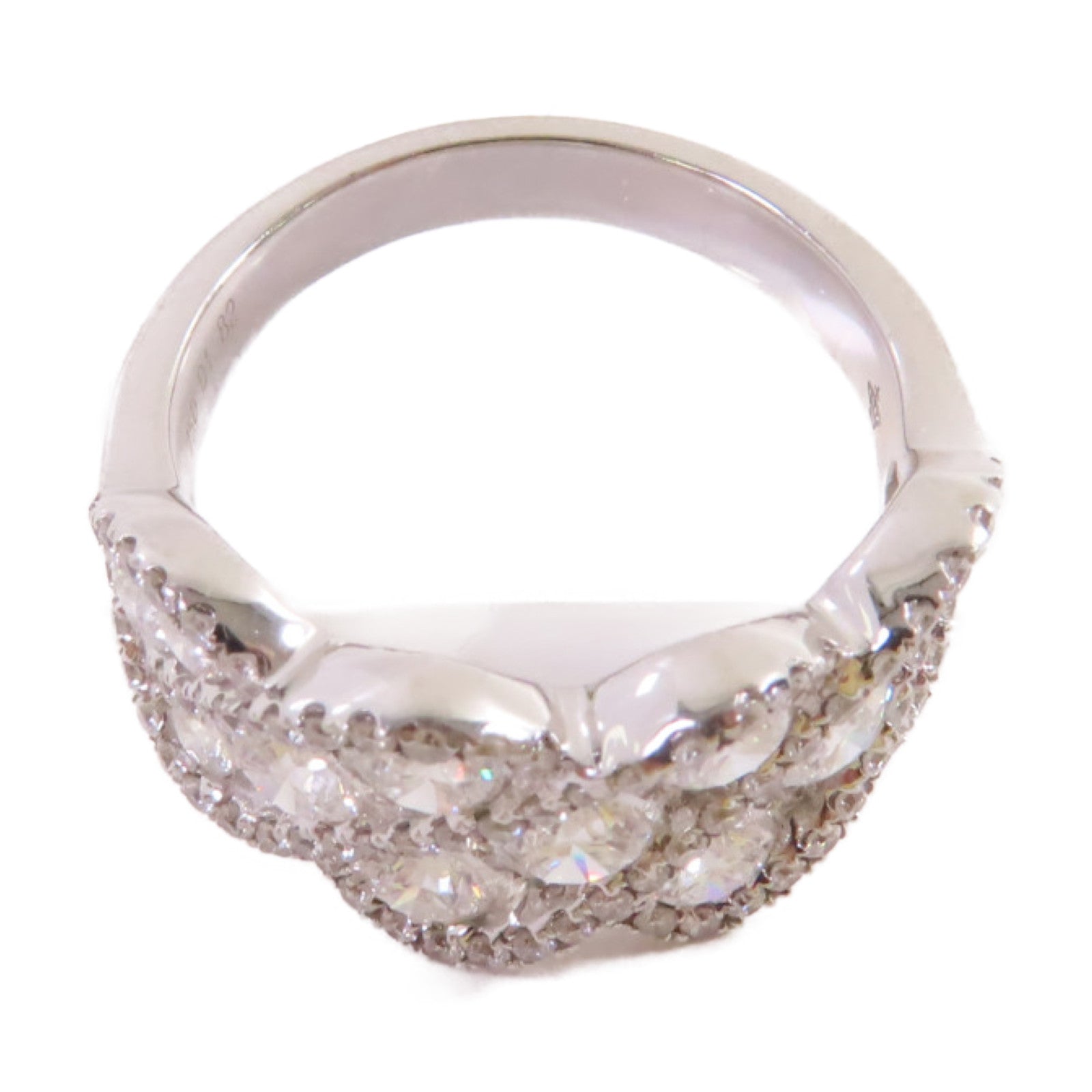 JEWELRY 18K白金/1.82ct鑽石Diamond Ring戒指US#5.5