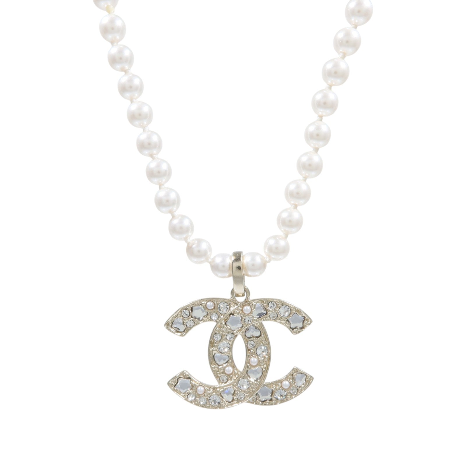 CHANEL PVC/金屬Necklace項鍊