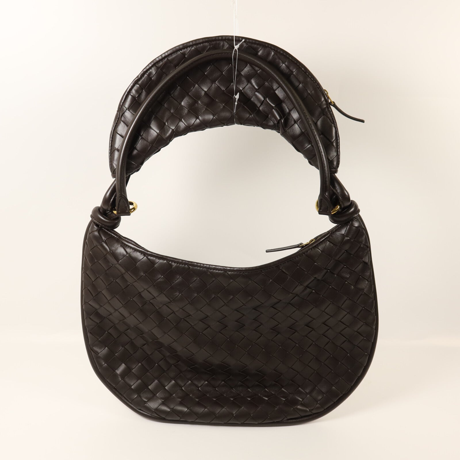 BOTTEGA VENETA 羊皮皮革Gemelli金扣肩背袋