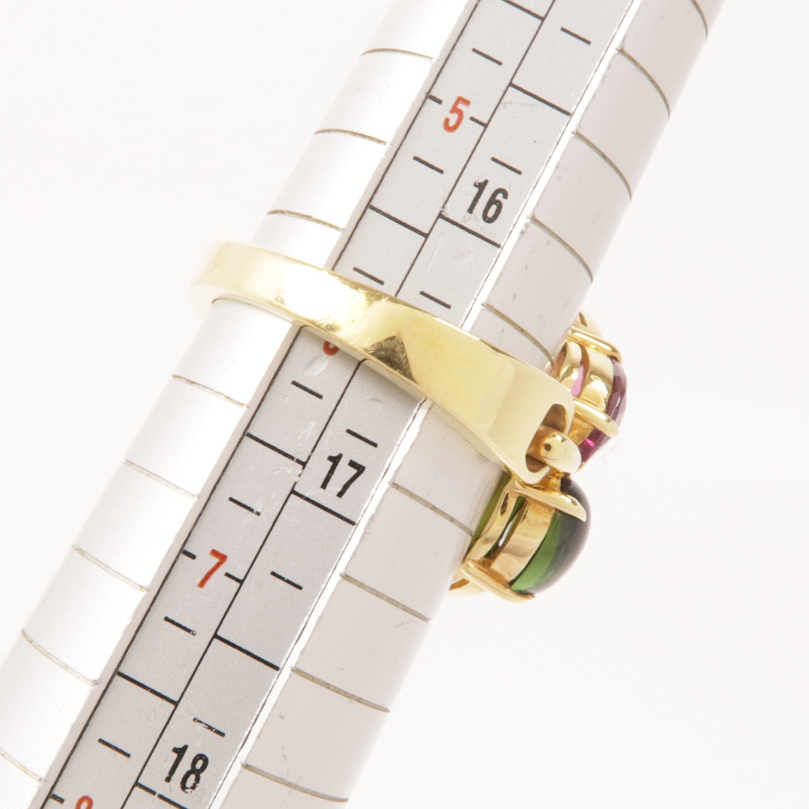 BVLGARI 18K黃金Astraire戒指US#6