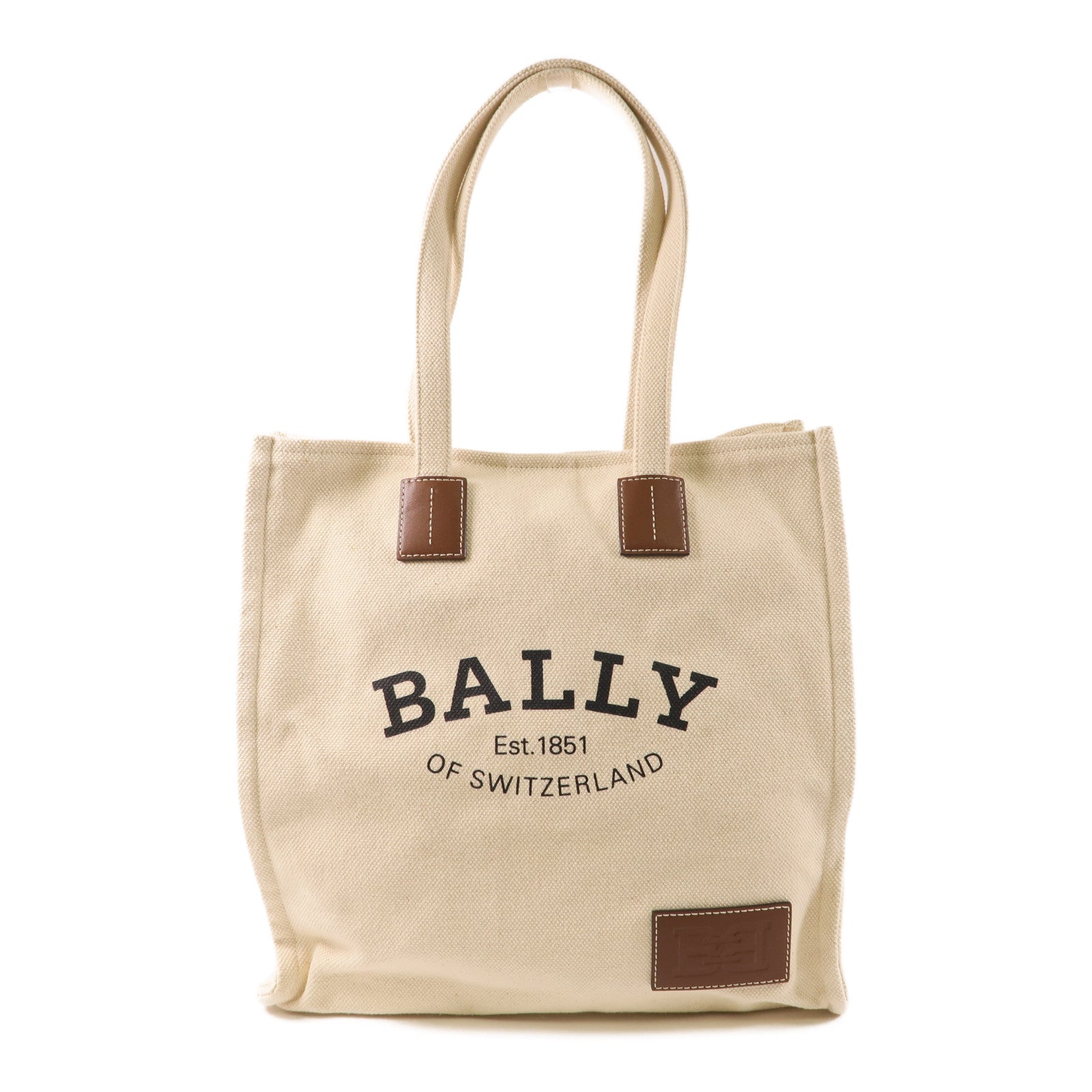 BALLY 帆布Tote Bag肩背袋