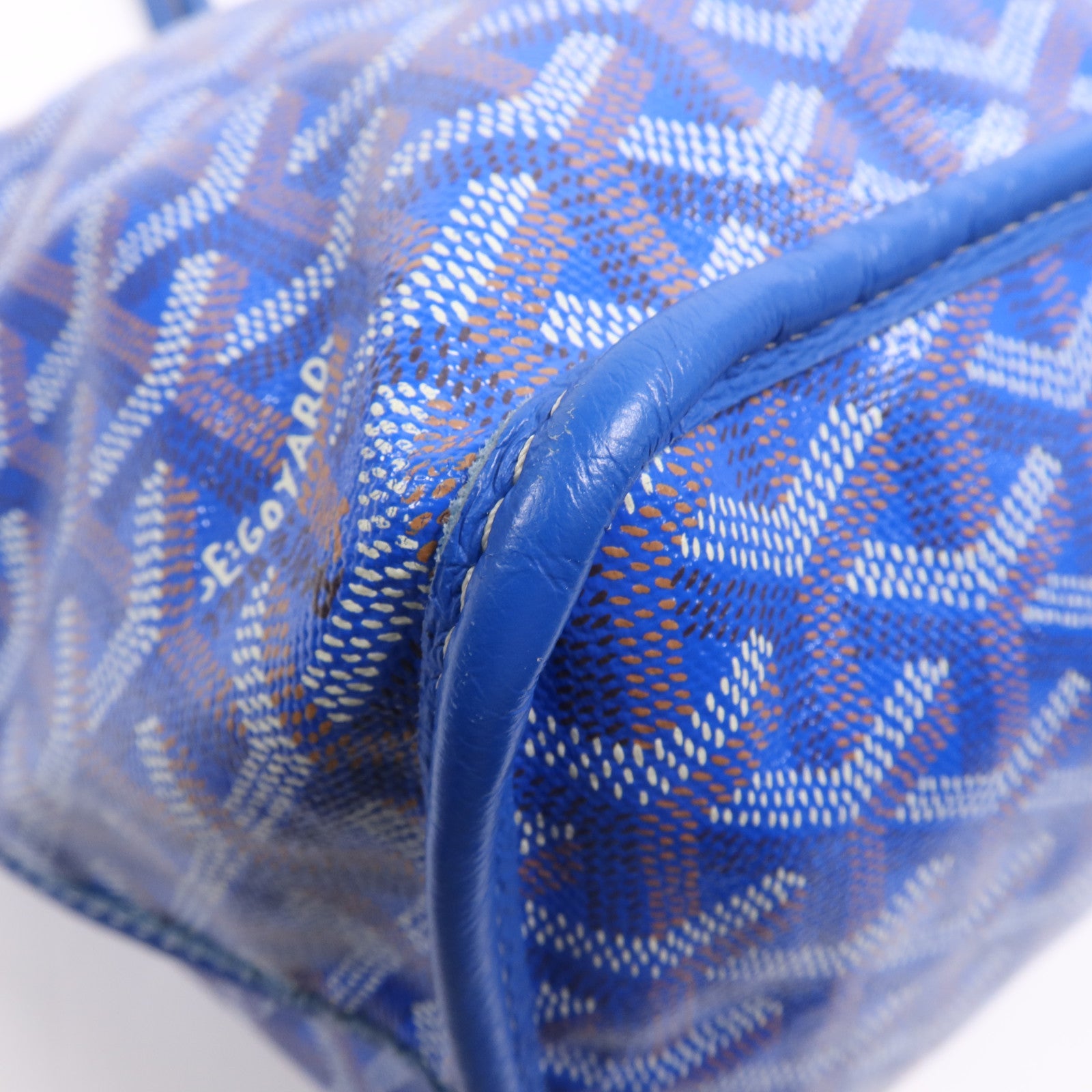 GOYARD 【激減優惠】塗層帆布Anjou PM Bag銀扣肩背袋