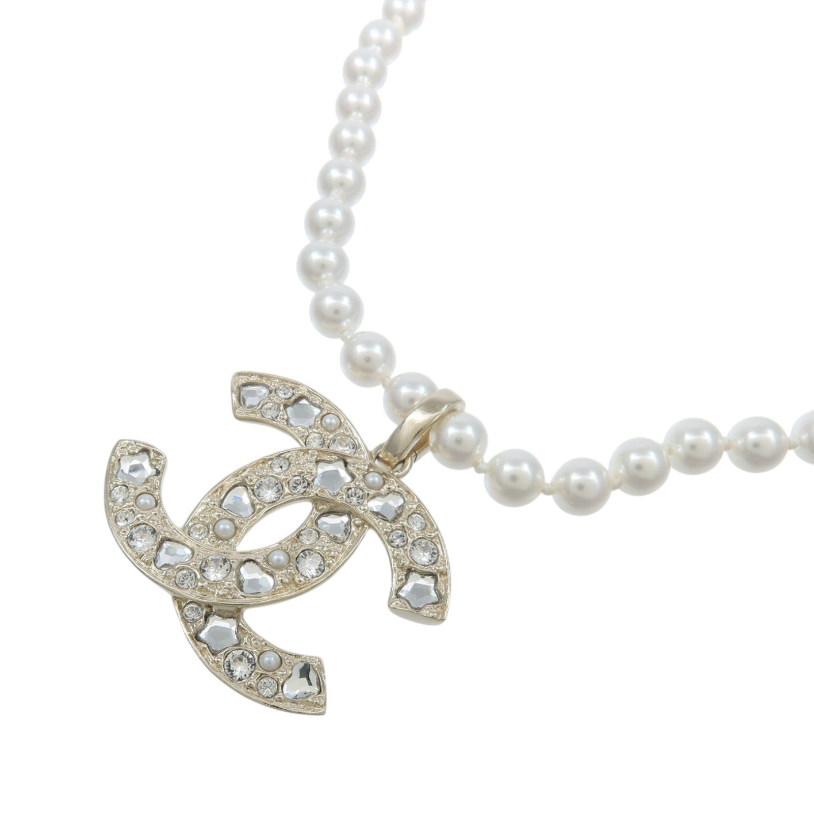 CHANEL PVC/金屬Necklace項鍊