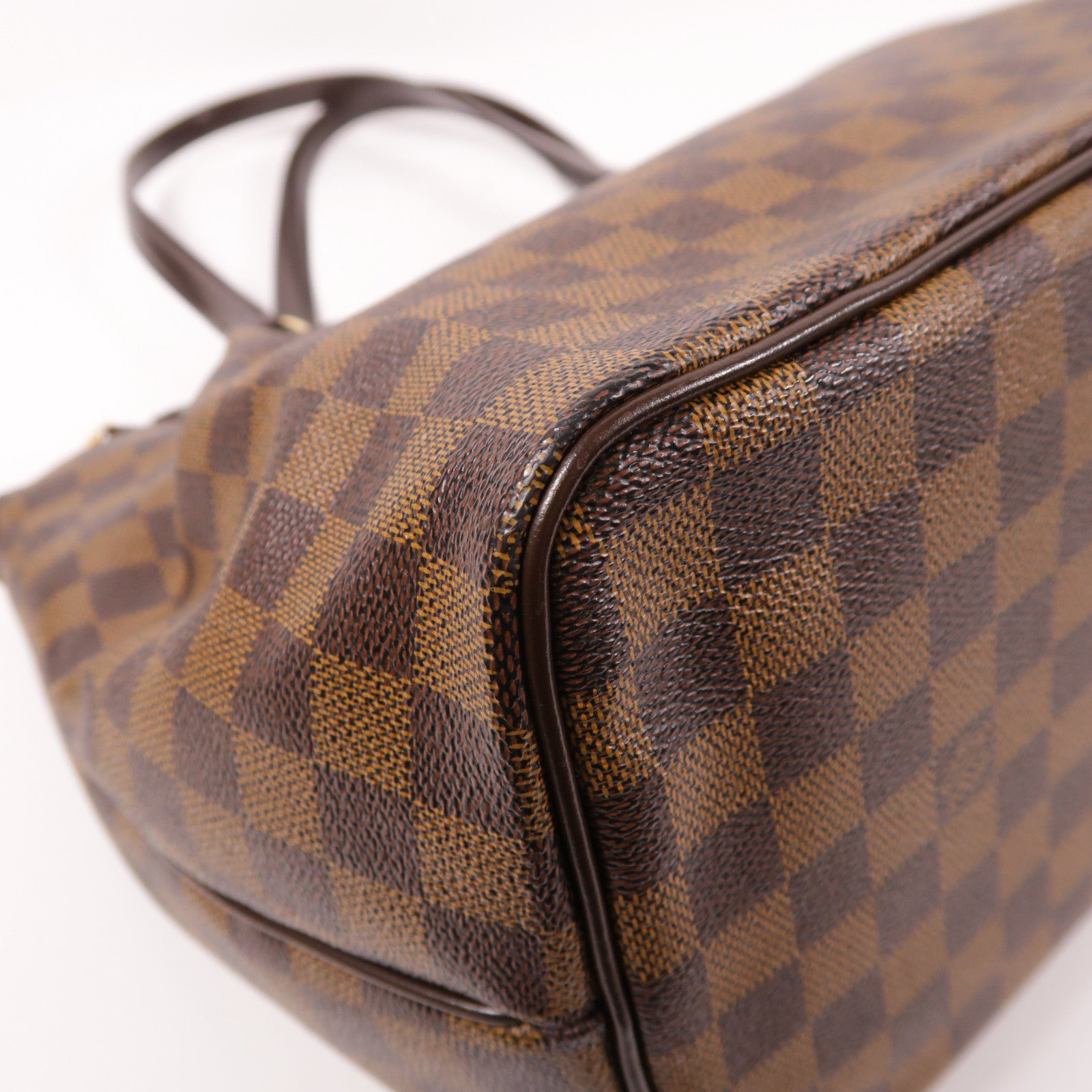 LOUIS VUITTON Damier Westminster GM金扣肩背袋棕色