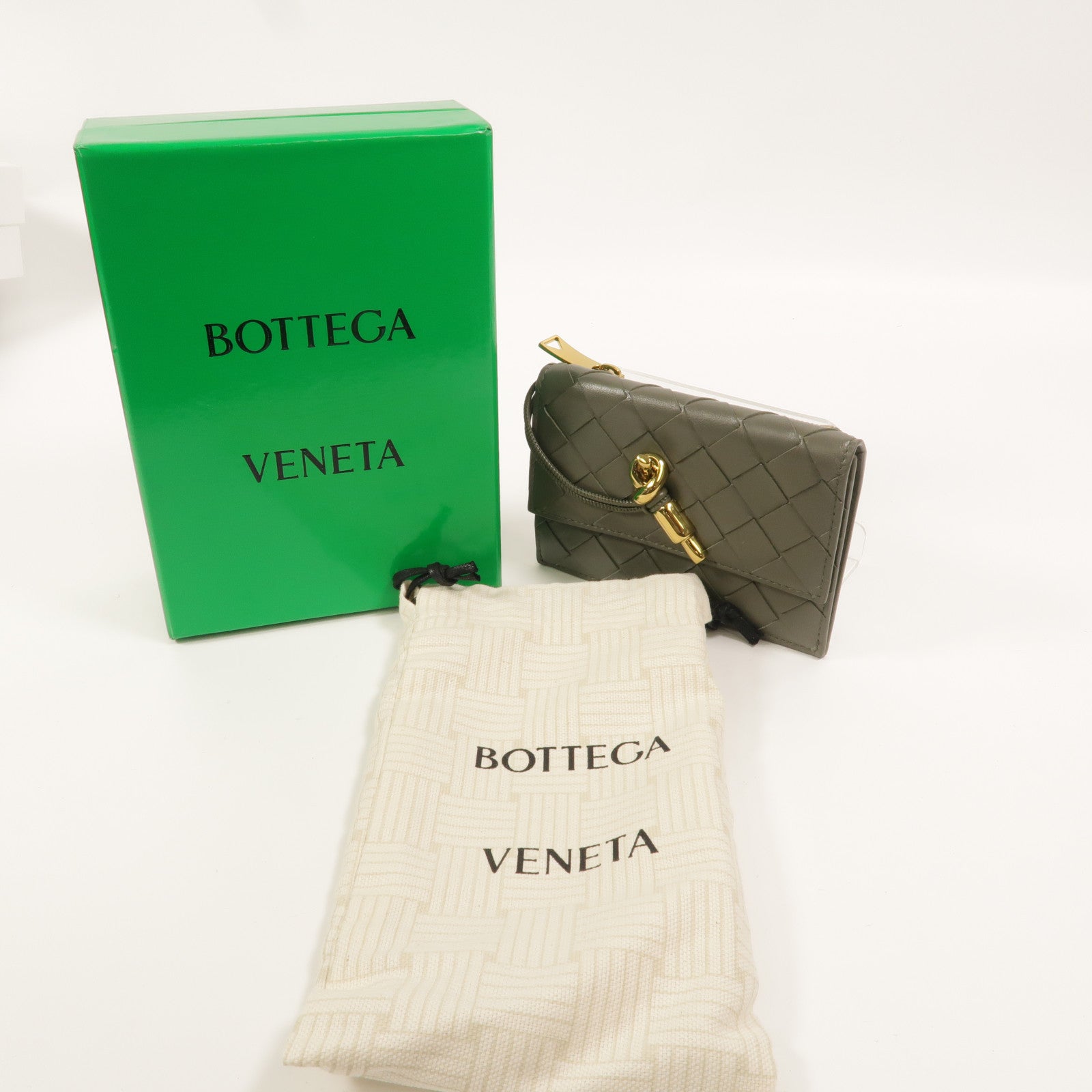 BOTTEGA VENETA 羊皮皮革Andiamo Card Case卡片套