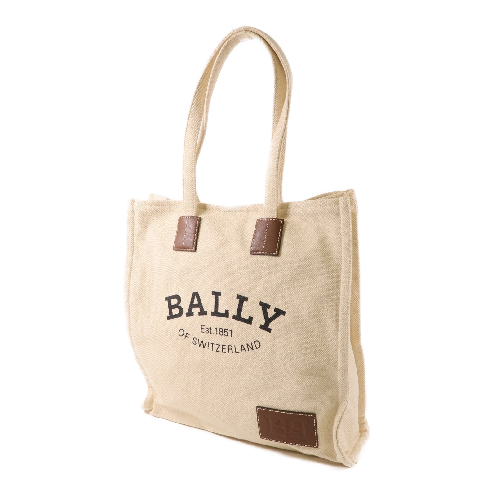 BALLY 帆布Tote Bag肩背袋