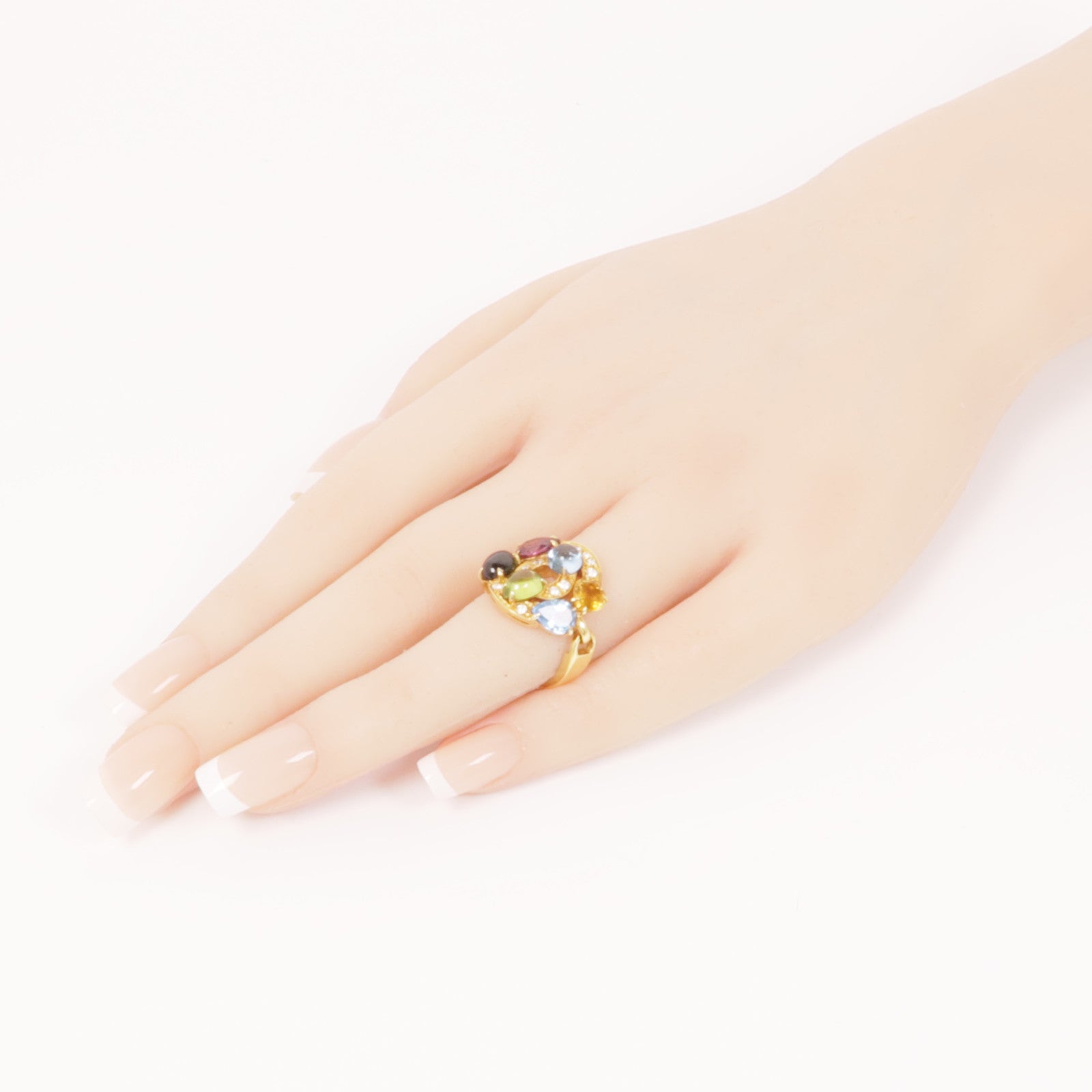 BVLGARI 18K黃金Astraire戒指US#6