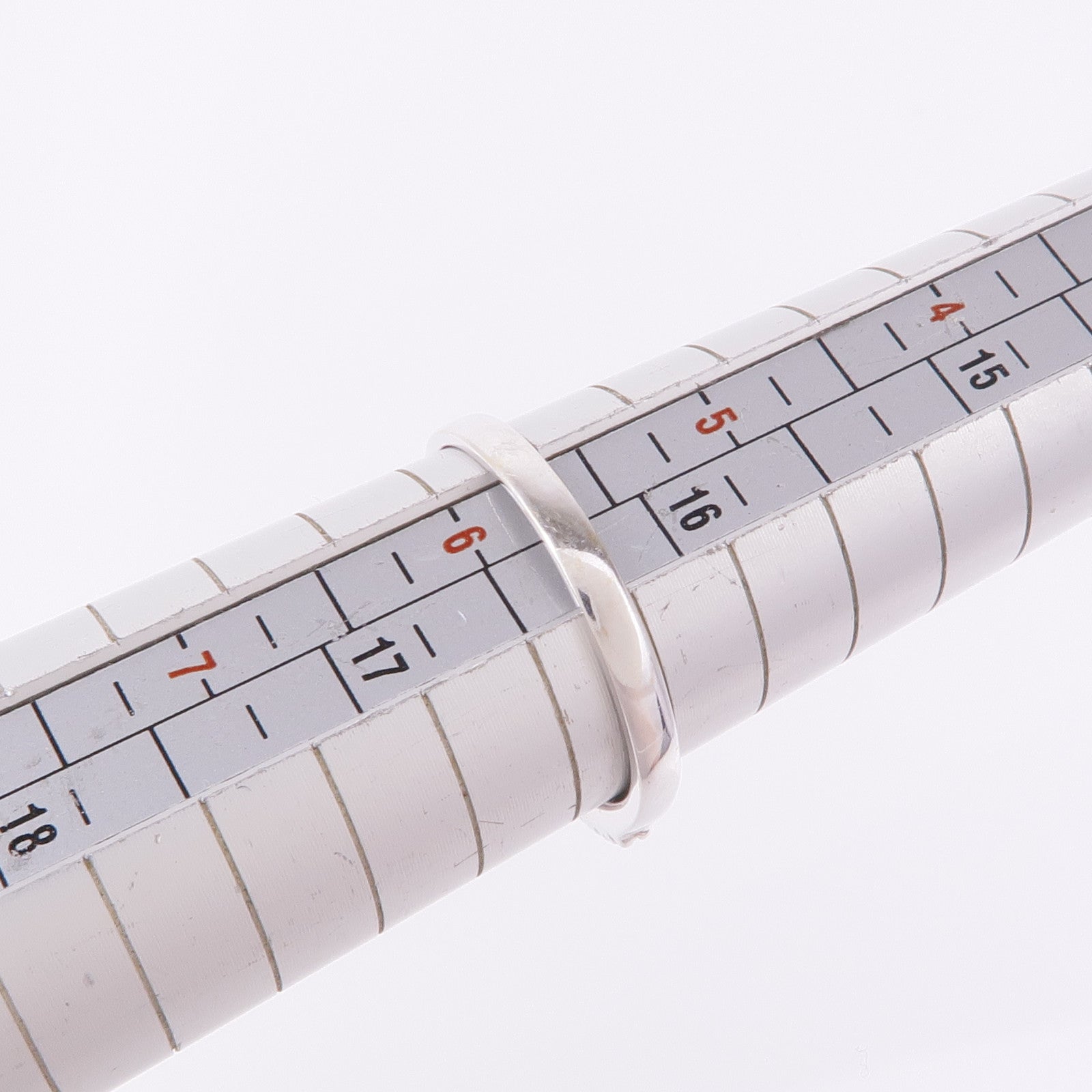 JEWELRY 18K白金Sapphire Diamond Ring藍寶石/鑽石戒指US#5.75