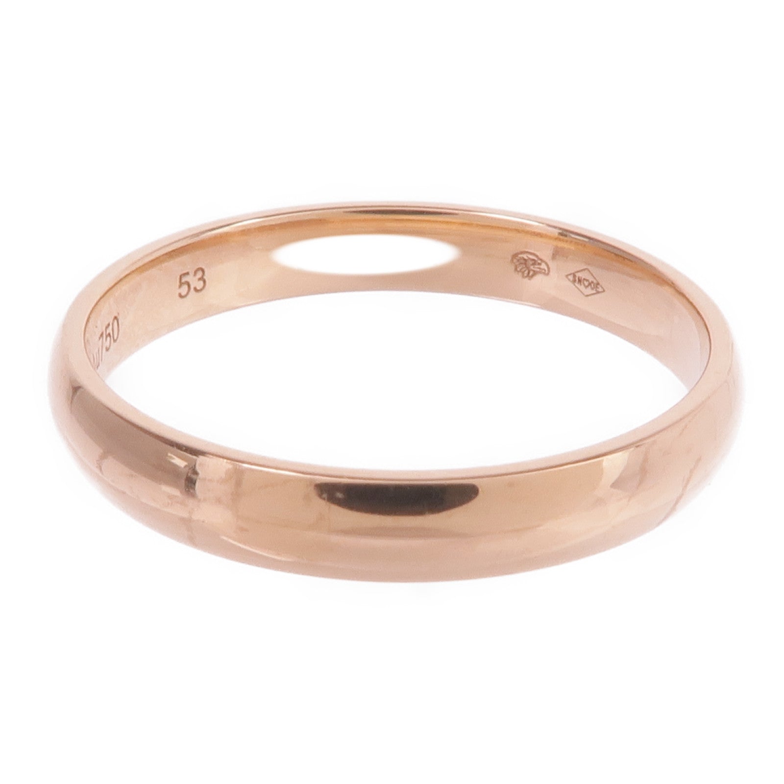 Van Cleef & Arpels 18K玫瑰金Ring戒指VCA#53/US#6.5