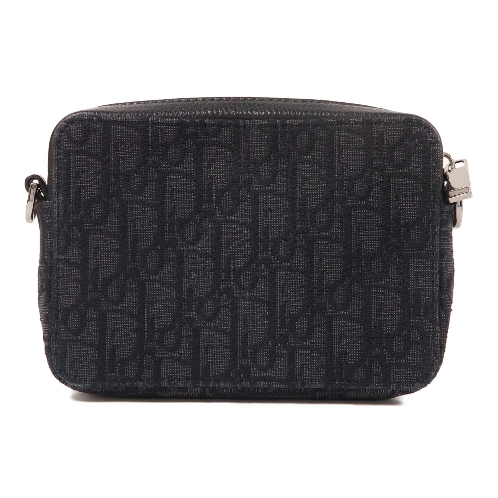 Dior 帆布Shoulder Bag銀扣肩背袋