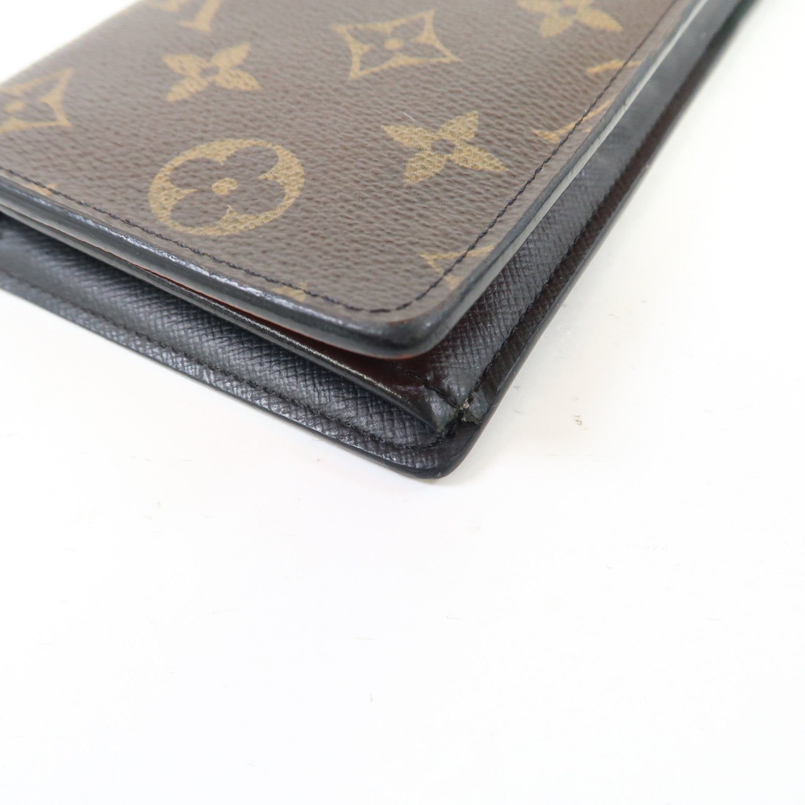 LOUIS VUITTON Monogram Portefeuille Brazza NM Long Wallet長錢包啡色