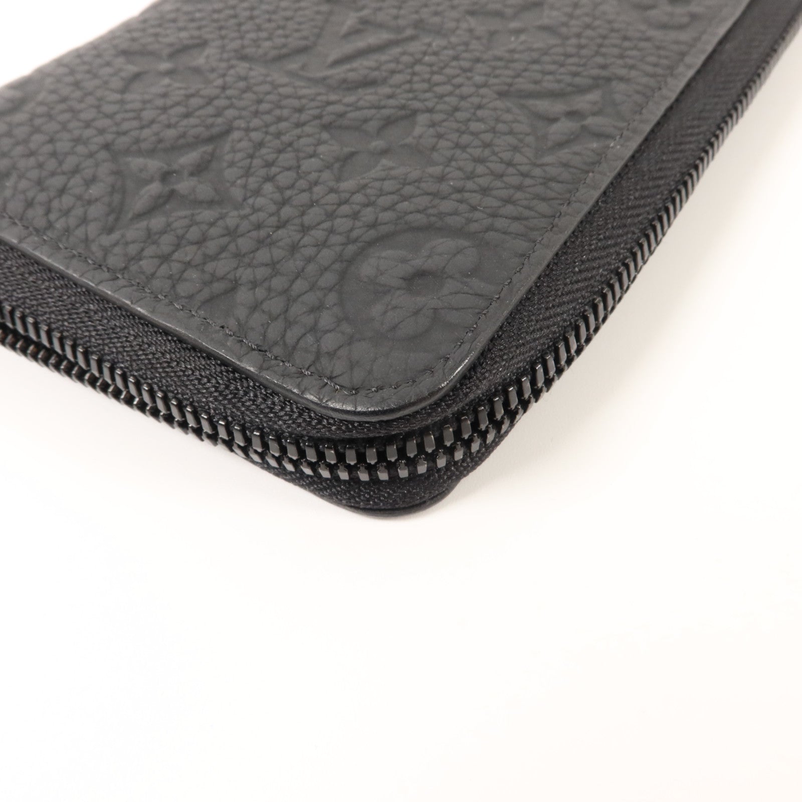 LOUIS VUITTON Monogram Taurillon Zippy Vertical Wallet長錢包