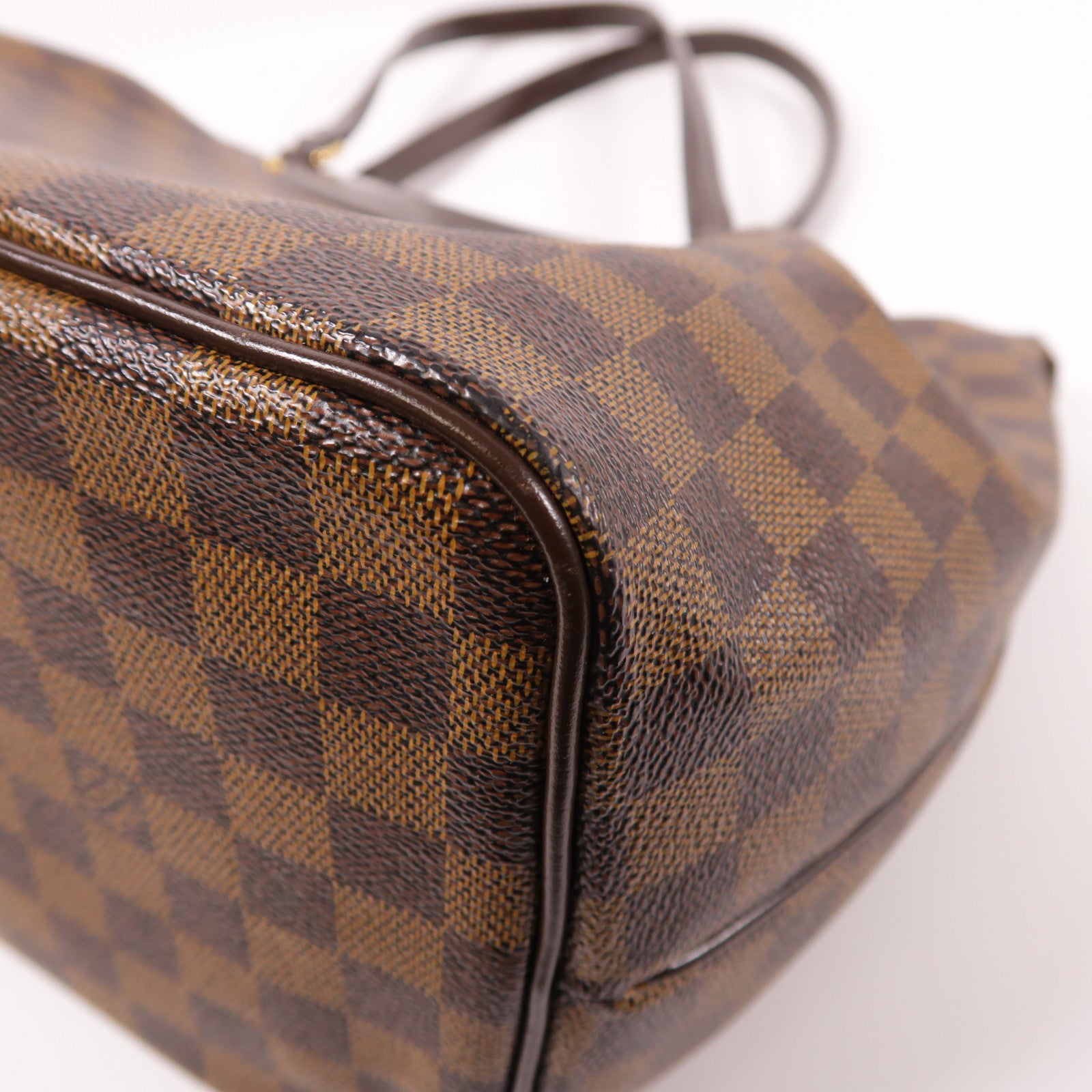 LOUIS VUITTON Damier Westminster GM金扣肩背袋棕色