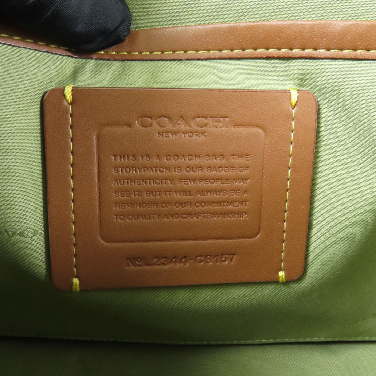 COACH 牛皮皮革Shoulder Bag肩背袋