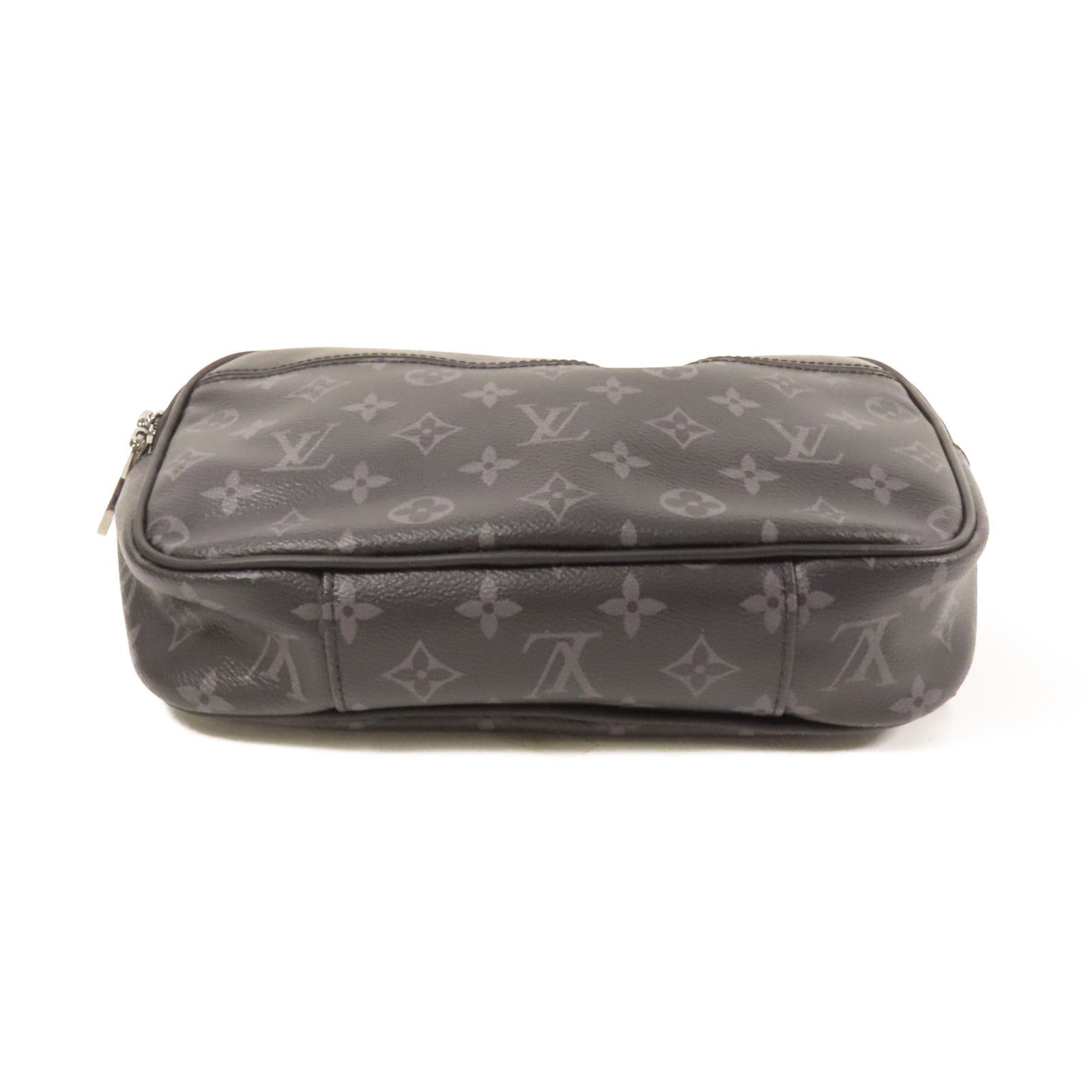 LOUIS VUITTON Monogram Eclipse Bum Bag銀扣手挽肩背兩用袋