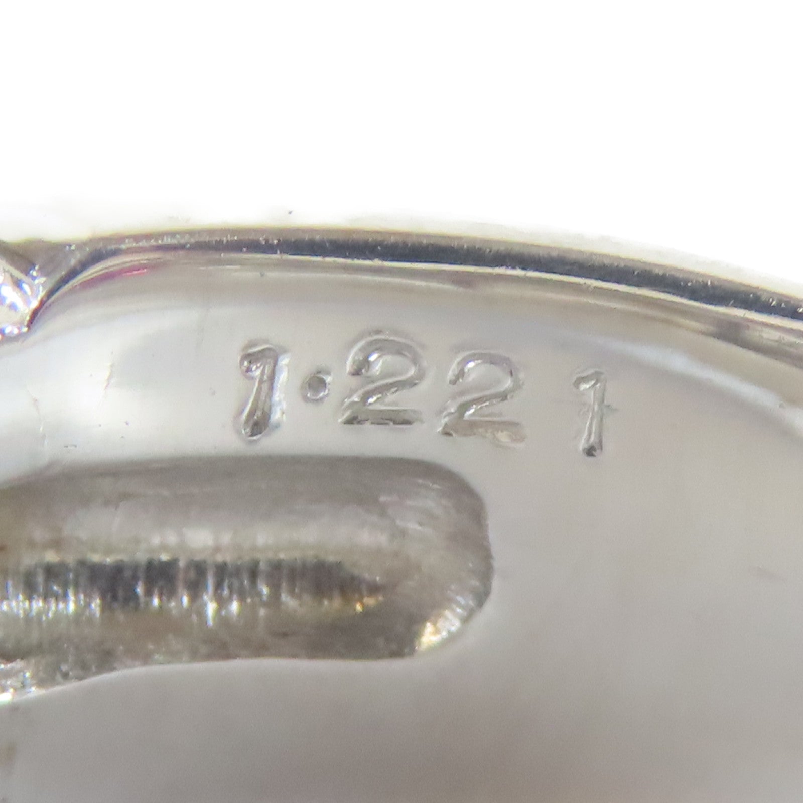 JEWELRY 【激減優惠】PT900白金Ruby Ring12.90g紅寶石戒指US#6.5