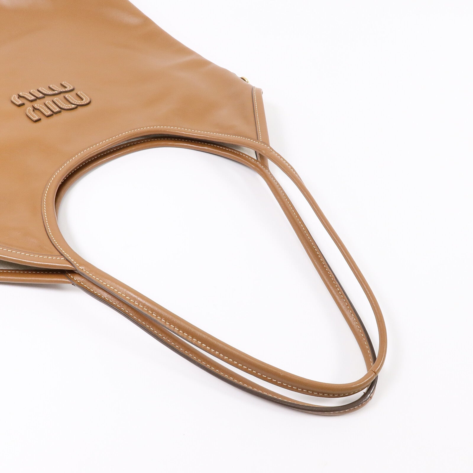 Miu Miu 牛皮皮革Ivy Tote手挽袋