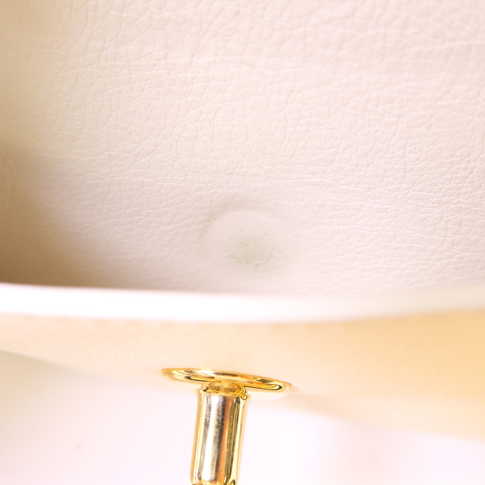 CHANEL 牛皮皮革Chain Shoulder銀扣鏈帶肩背袋