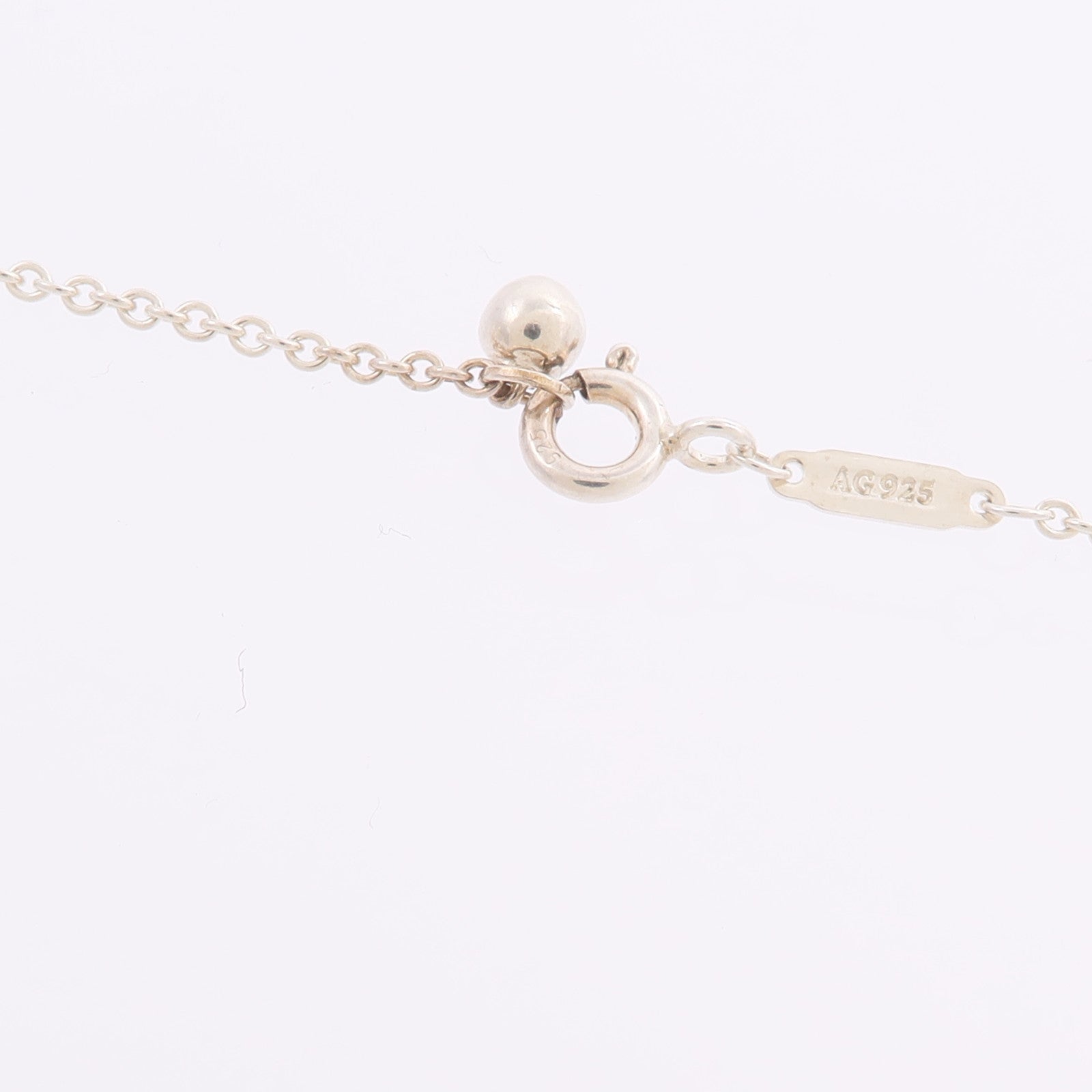 TIFFANY＆CO 925純銀Hardwear Ball Necklace項鍊