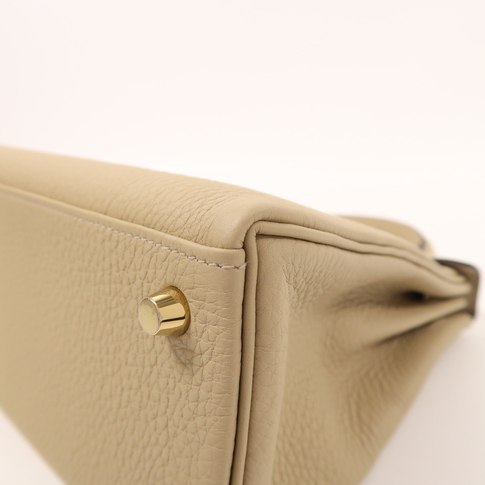 HERMES Togo皮革Kelly II 25金扣手挽肩背兩用袋Trench