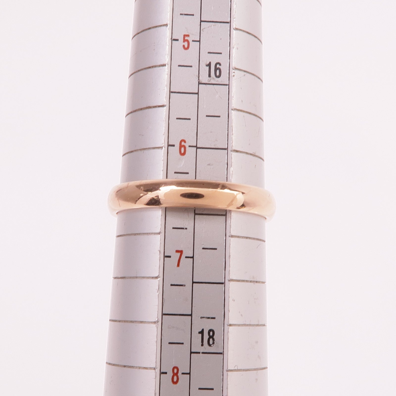 Van Cleef & Arpels 18K玫瑰金Ring戒指VCA#53/US#6.5