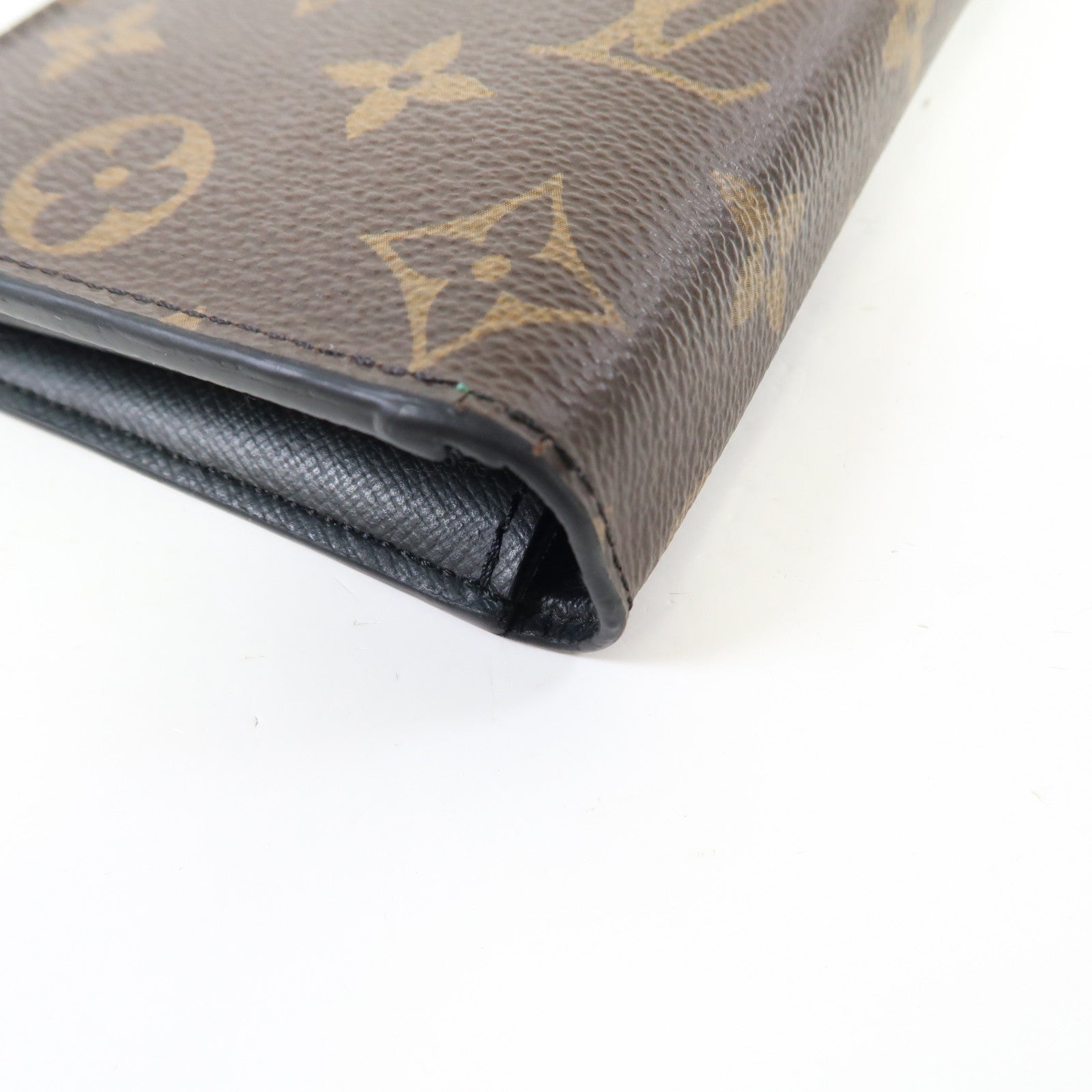 LOUIS VUITTON Monogram Portefeuille Brazza NM Long Wallet長錢包啡色