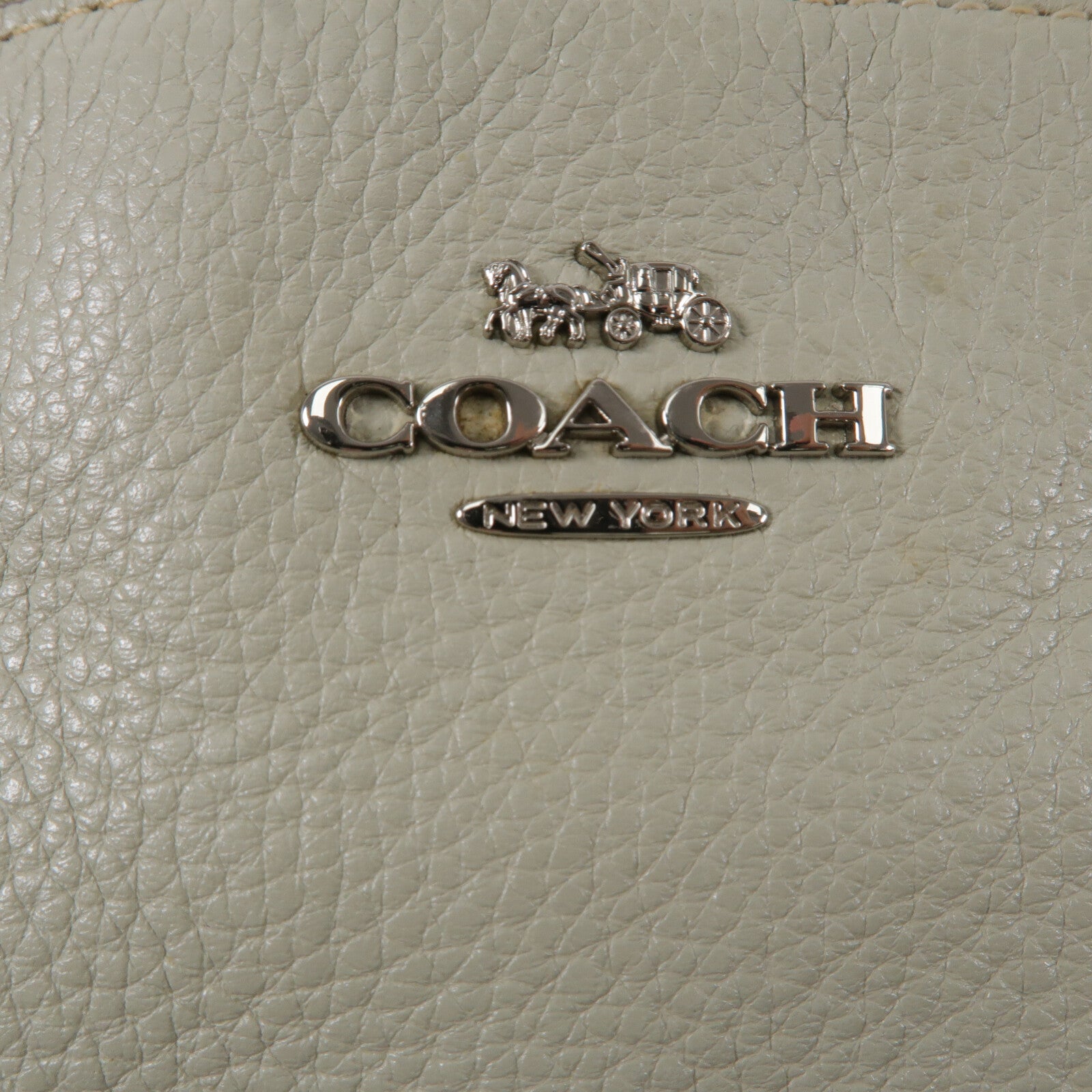COACH 牛皮皮革2 Way Shoulder手挽肩背兩用袋