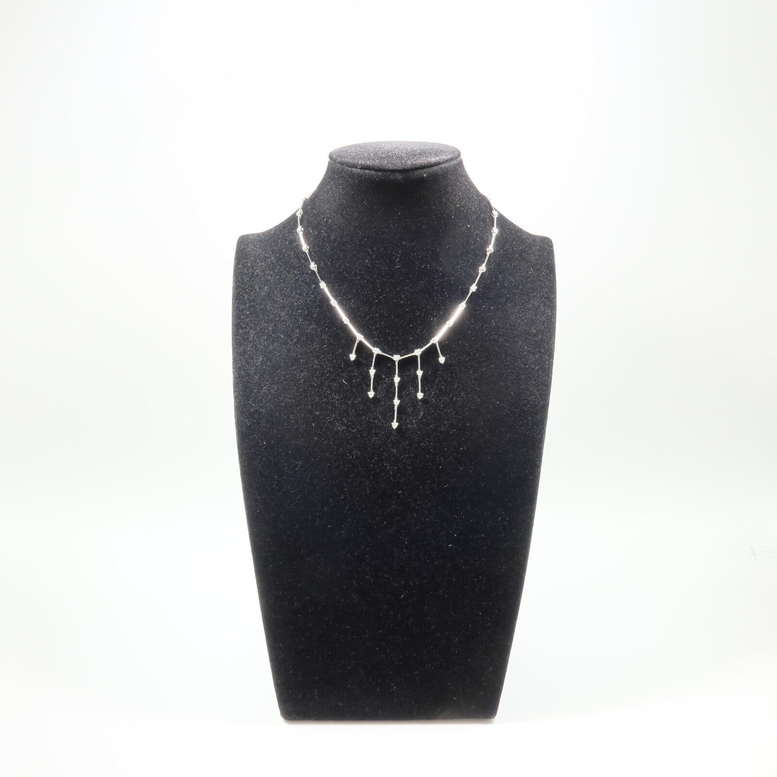 JEWELRY 18K白金Diamond Necklace鑽石項鍊