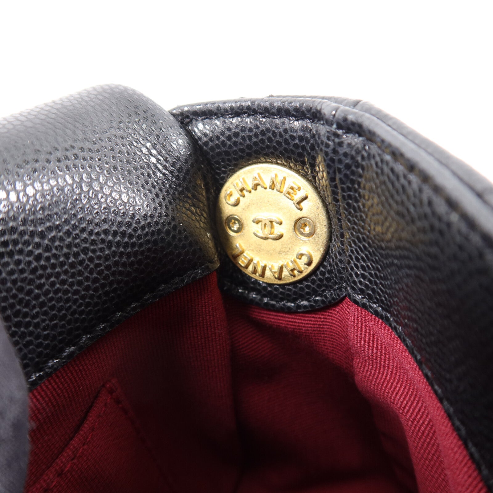 CHANEL 牛皮皮革Mini Flap 17cm鏈帶肩背袋