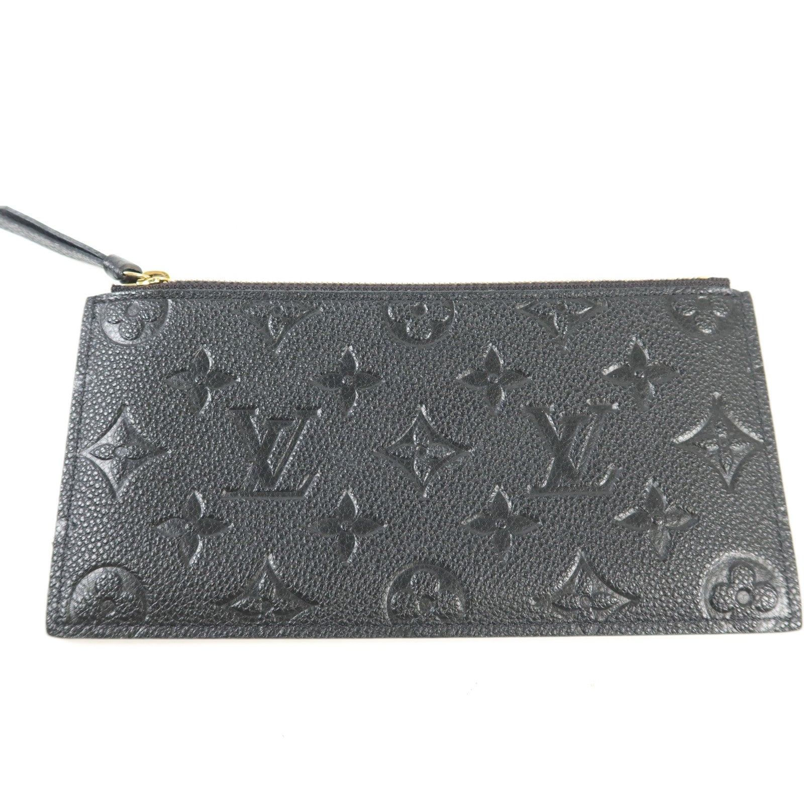 LOUIS VUITTON Monogram Empreinte Felicie Pochette 金扣鏈帶肩背袋