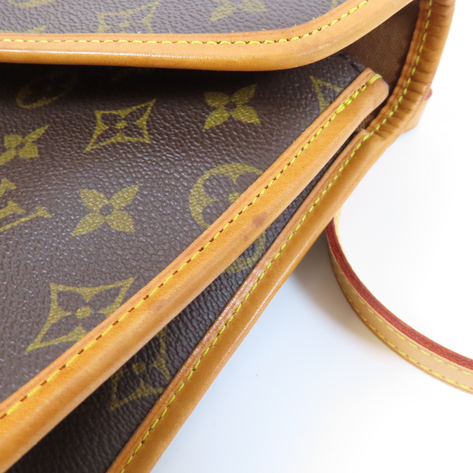 LOUIS VUITTON Monogram Bel Air金扣手挽肩背兩用袋啡色
