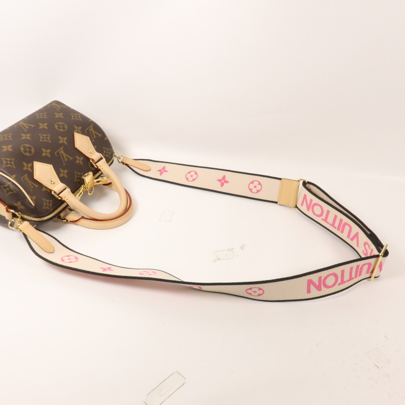 LOUIS VUITTON Monogram Speedy Bandouliere 20手挽肩背兩用袋