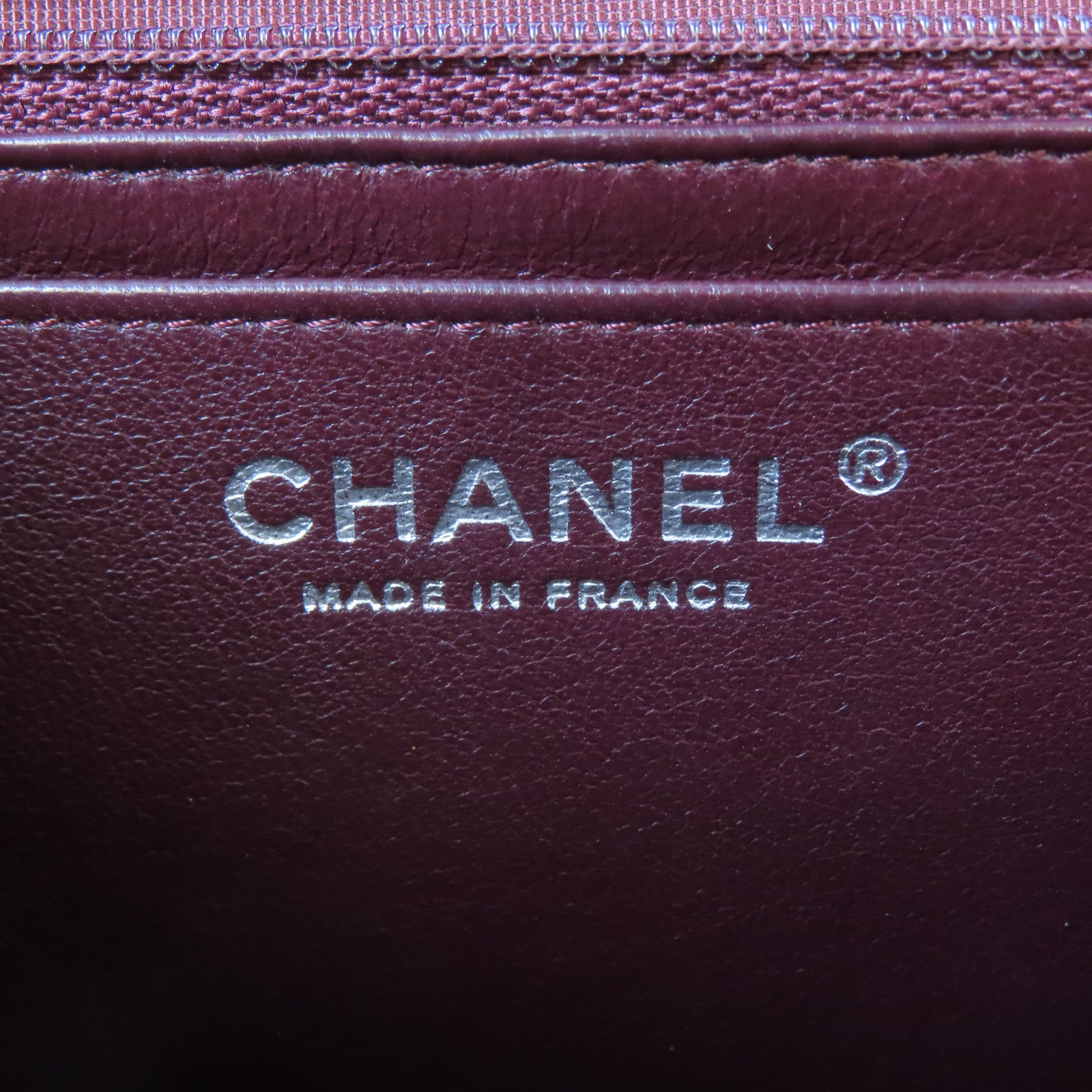 CHANEL 菱格羊皮皮革Classic Jumbo銀扣鏈帶肩背袋黑色