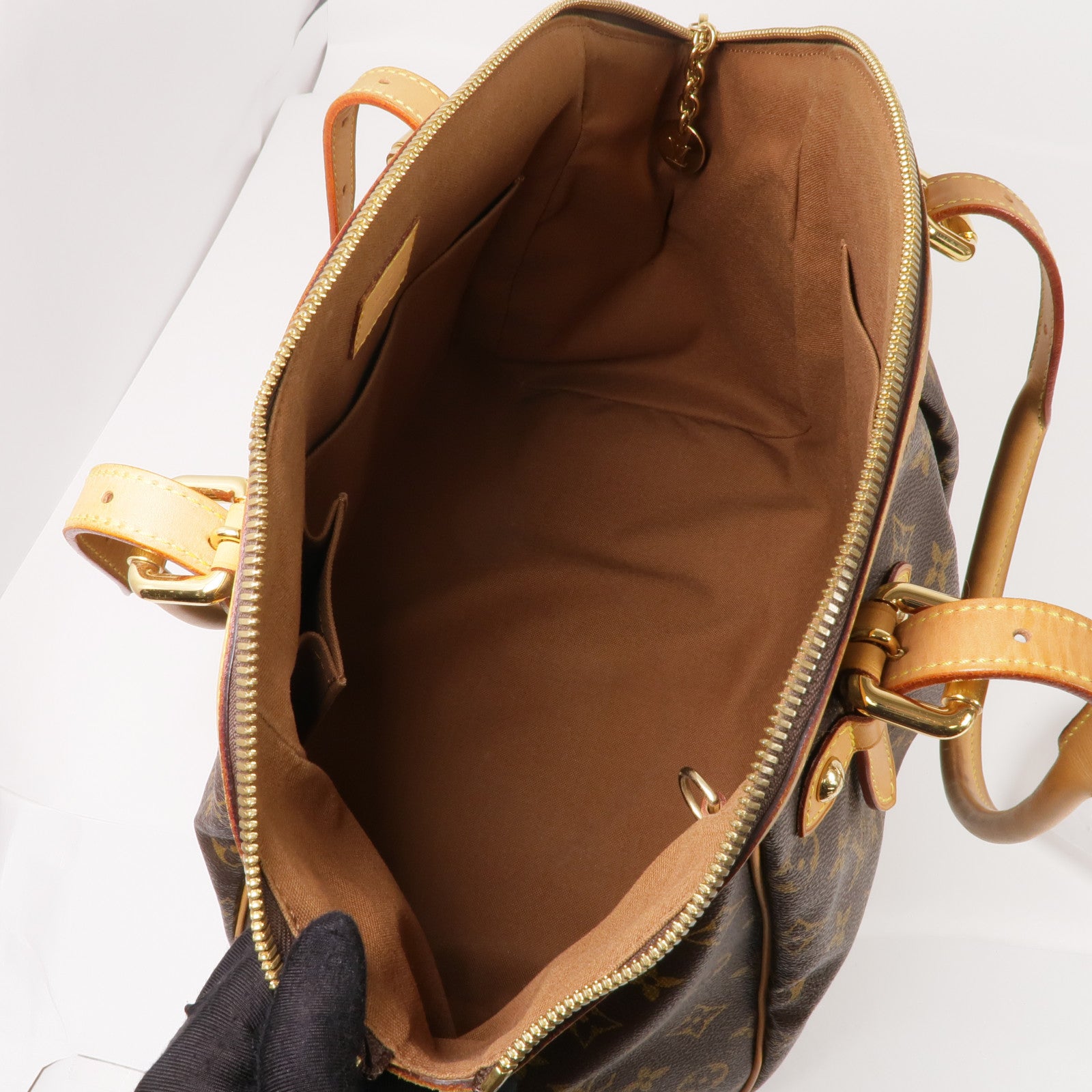 LOUIS VUITTON Monogram Tivoli GM金扣肩背袋