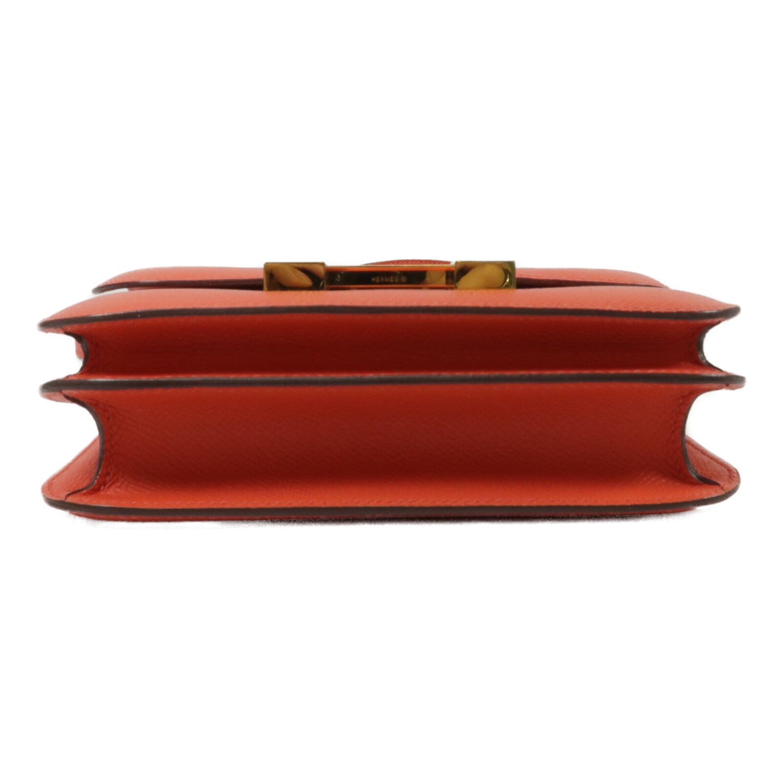 HERMES Epsom皮革Constance Mini肩背袋Rose Jaipur