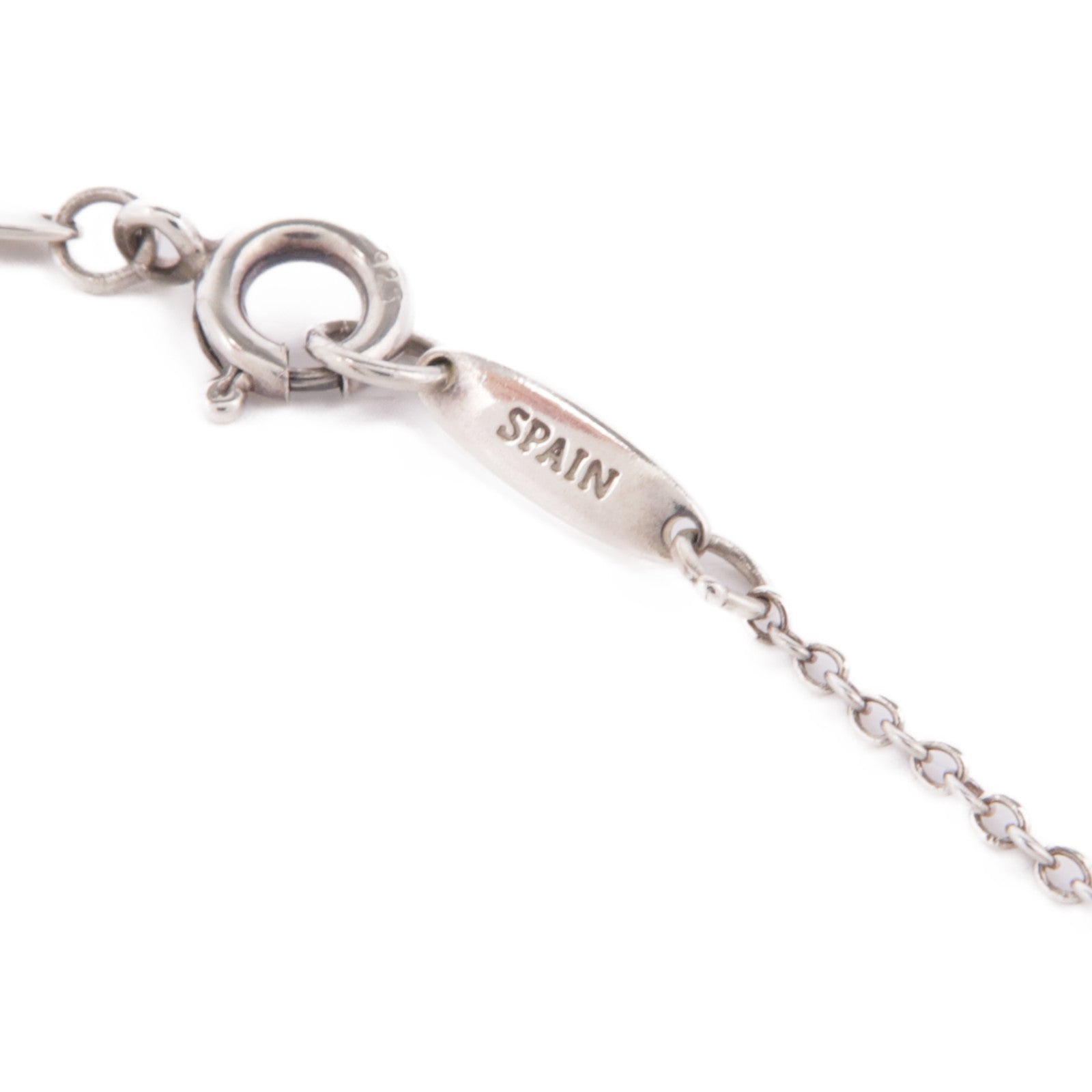 TIFFANY＆CO 925純銀Bean Necklace項鍊