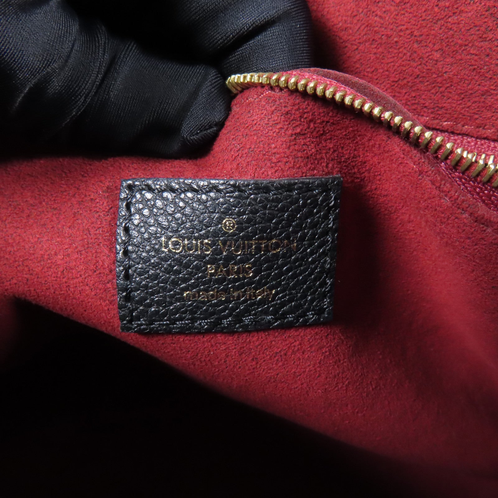 LOUIS VUITTON Monogram Empreinte On The Go PM金扣手挽肩背兩用袋