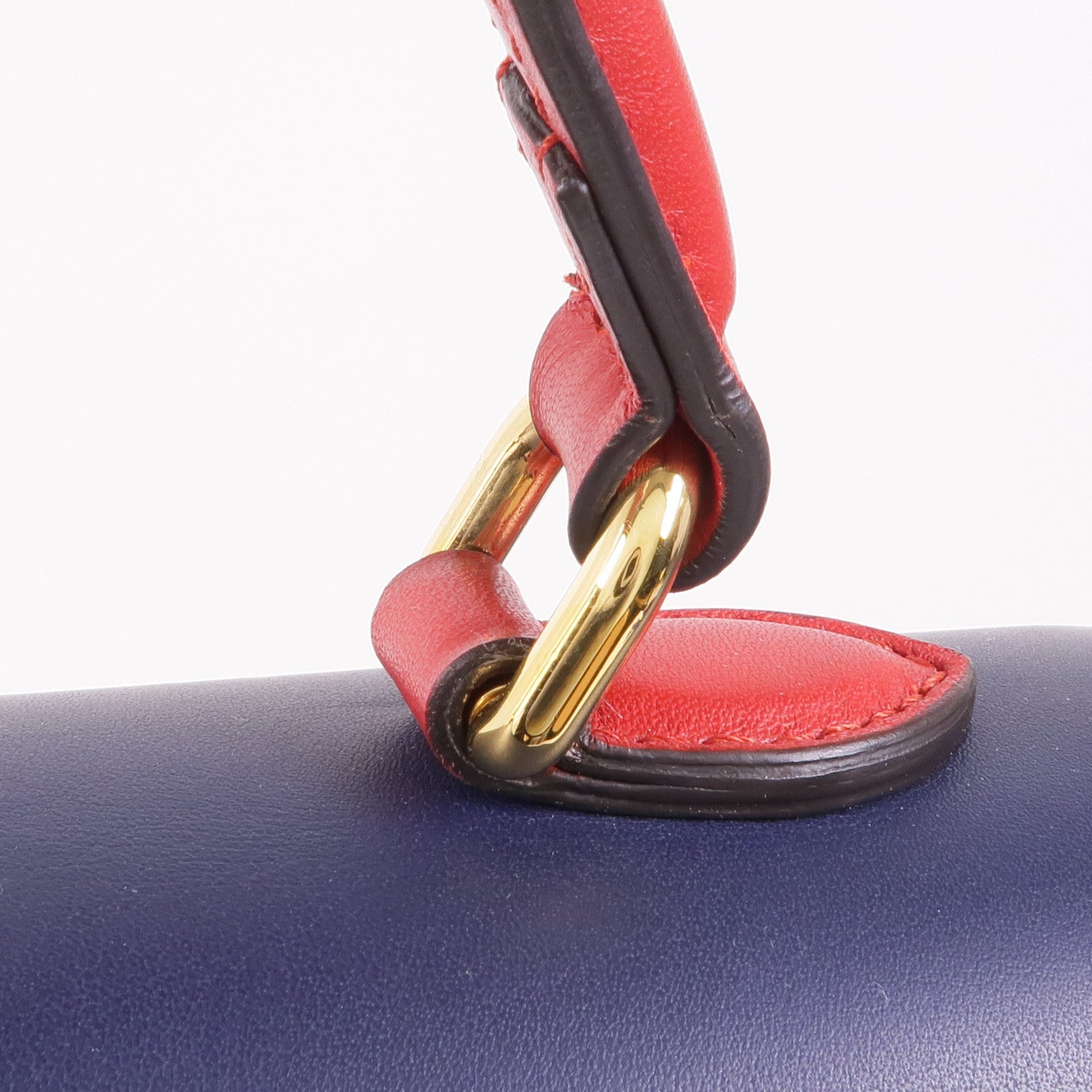 GUCCI 塗層帆布/皮革2 Way Shoulder金扣手挽肩背兩用袋